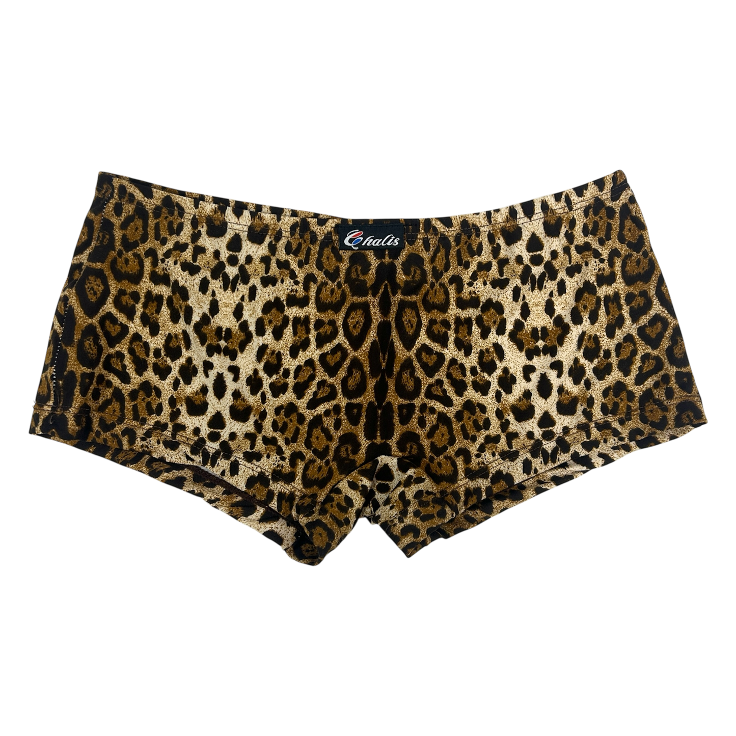 Animal Print Micro Shorts - Size S/M