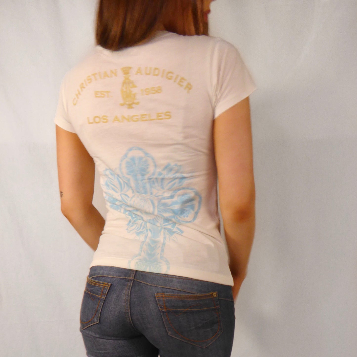 Vintage Christian Audigier Top - Size S