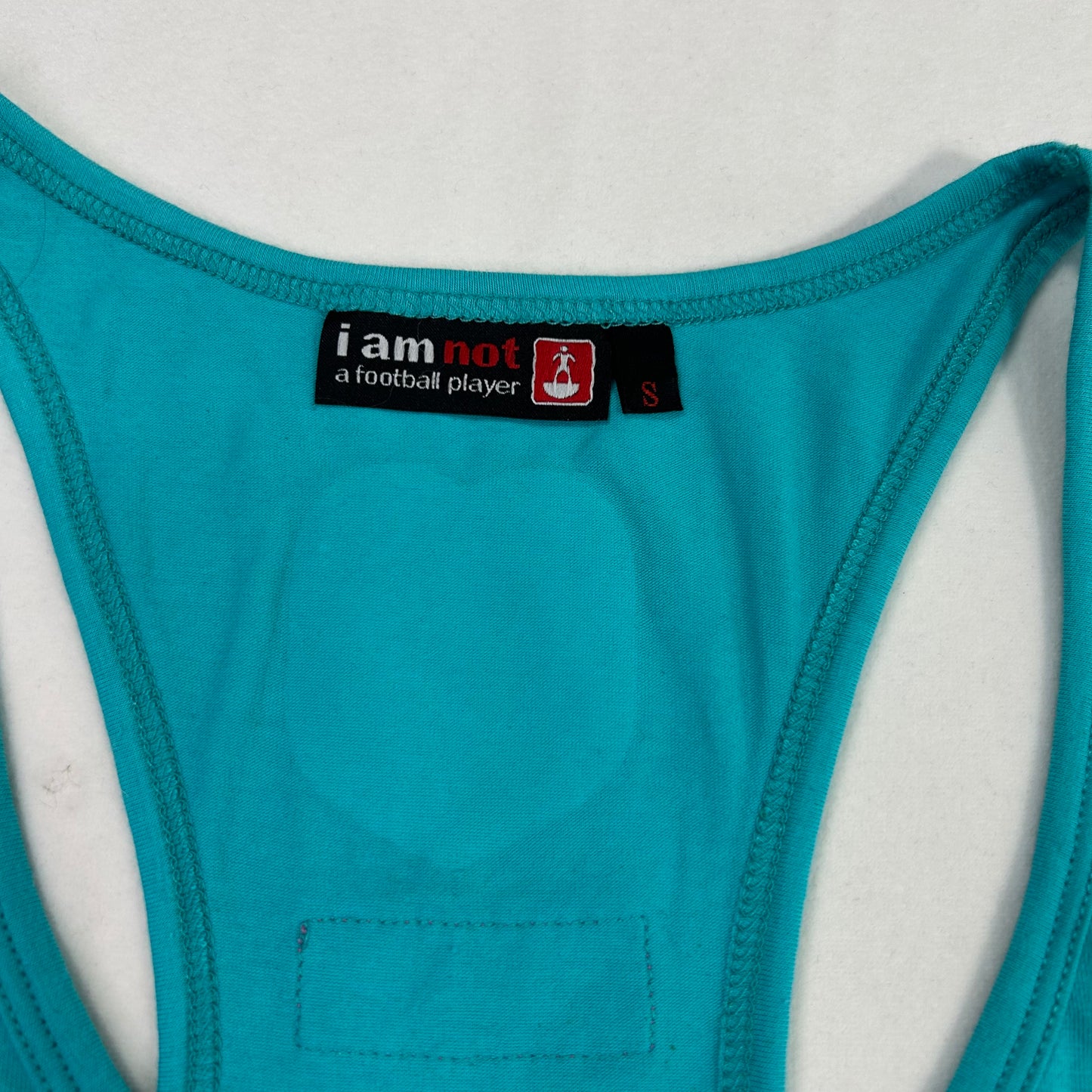 Vintage 'i am not a football player' Tank - Size S/M