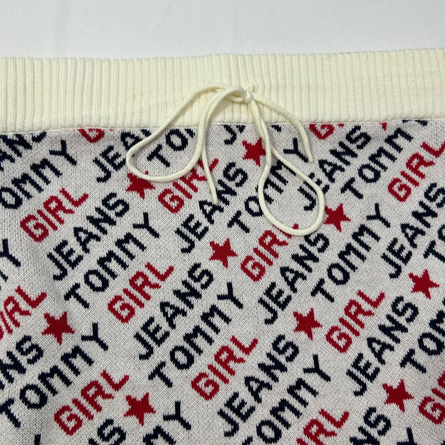 Vintage Knit Tommy Jeans Girl Bandeau Top - Size S