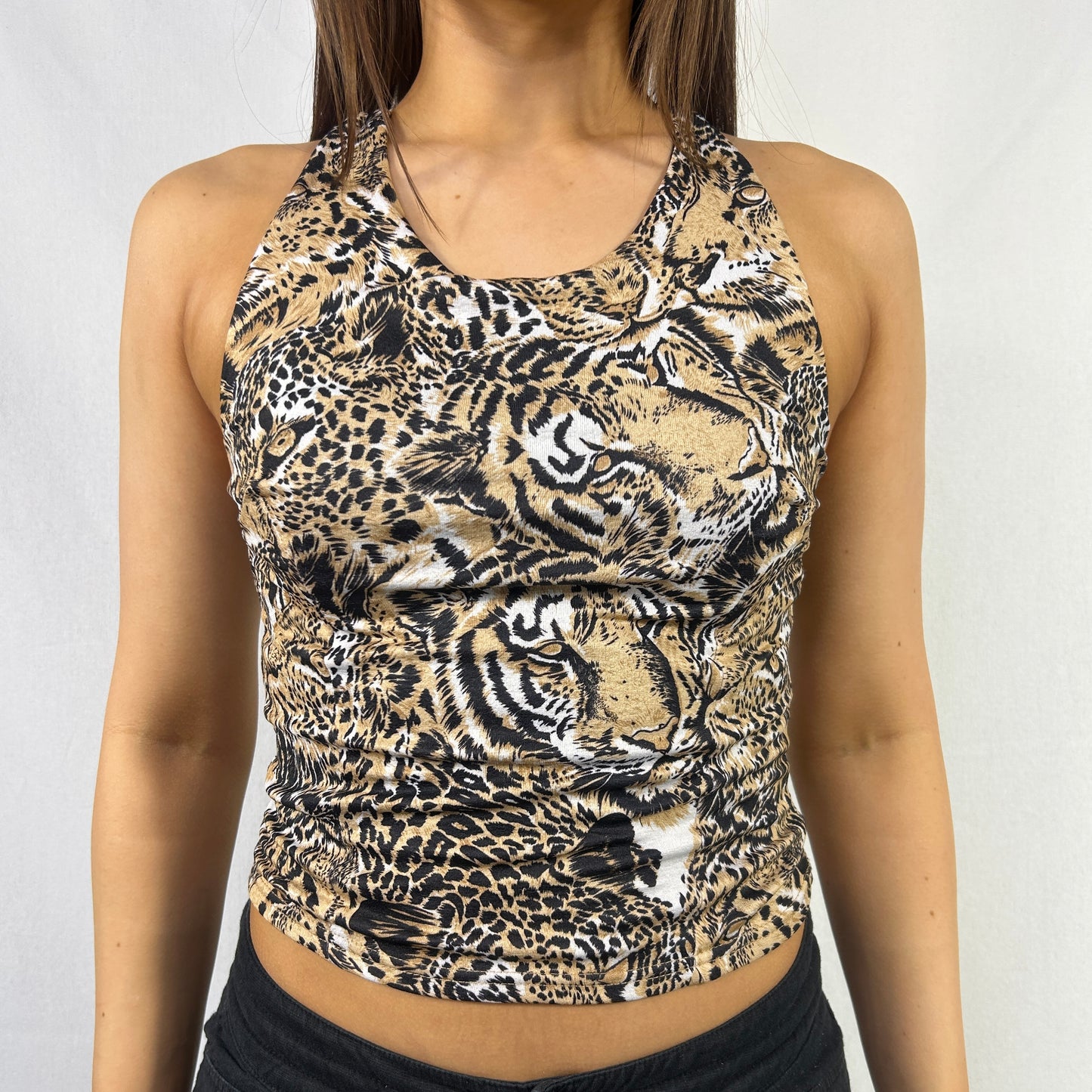 Tiger Strappy Tank Top - Size XS/S