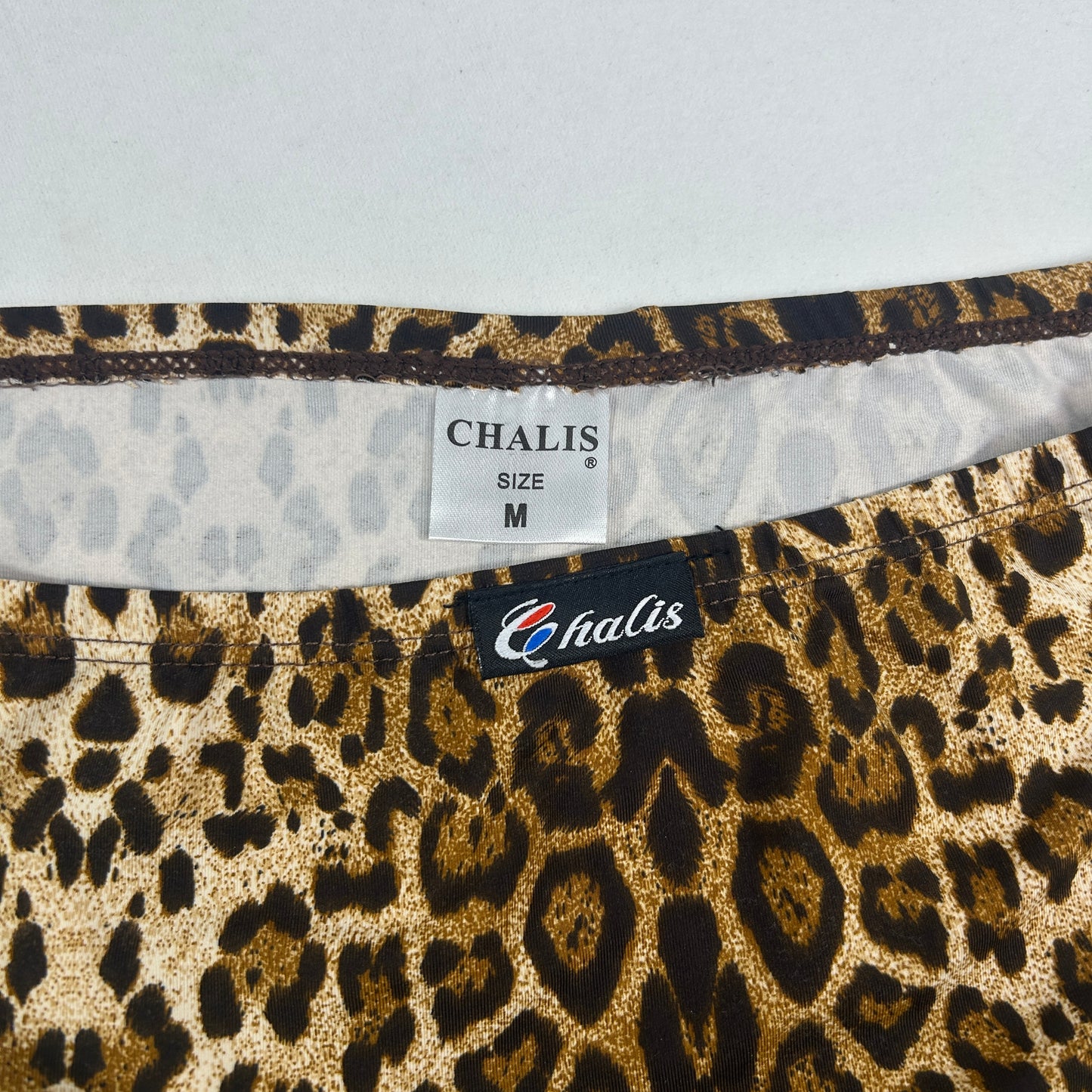Animal Print Micro Shorts - Size S/M