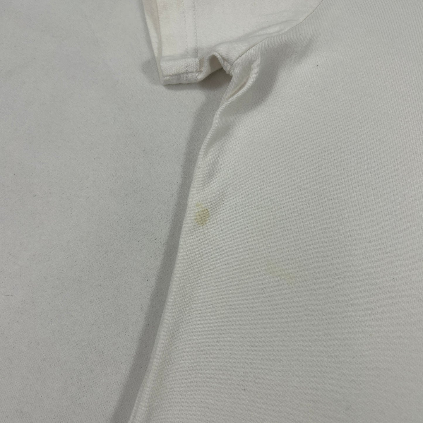 White & Brown Playboy Babytee - Size M