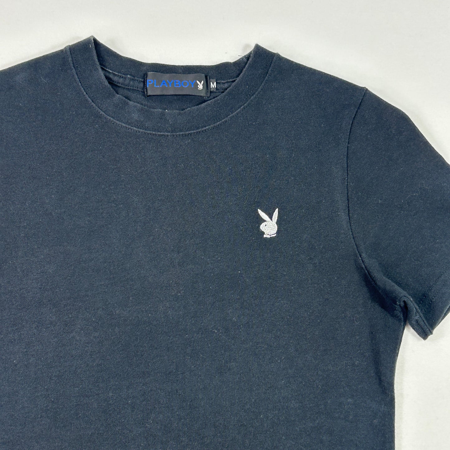 Black Playboy Babytee - Size XS/S