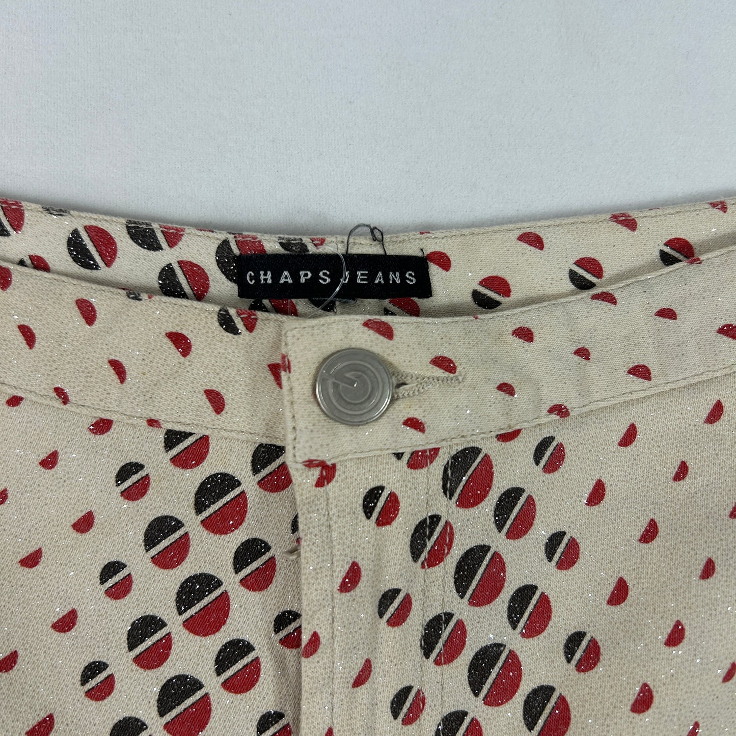 Vintage Polka Dot Straight Legged Trousers - Size XS/S