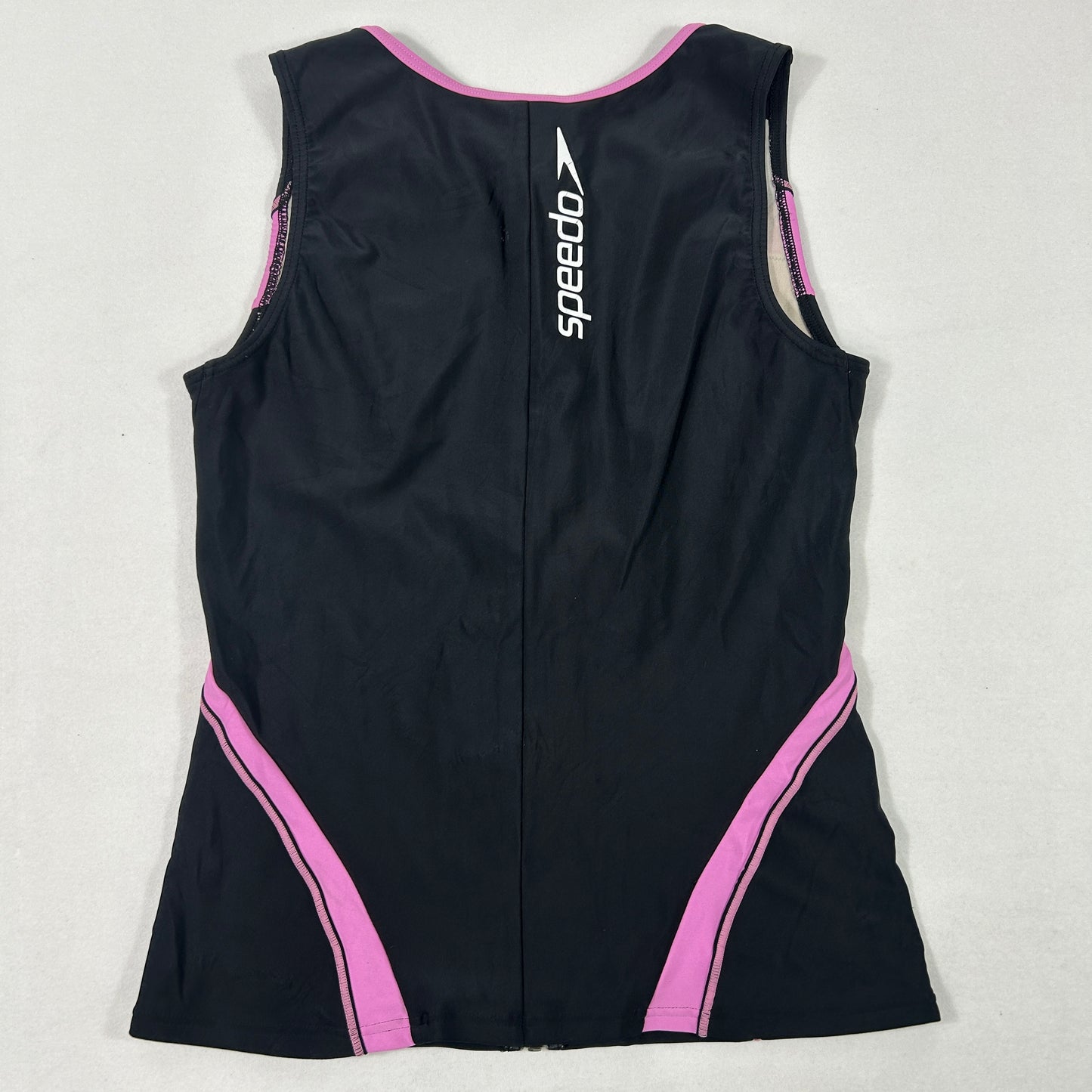 Black & Pink Speedo Sport Tank - S/M