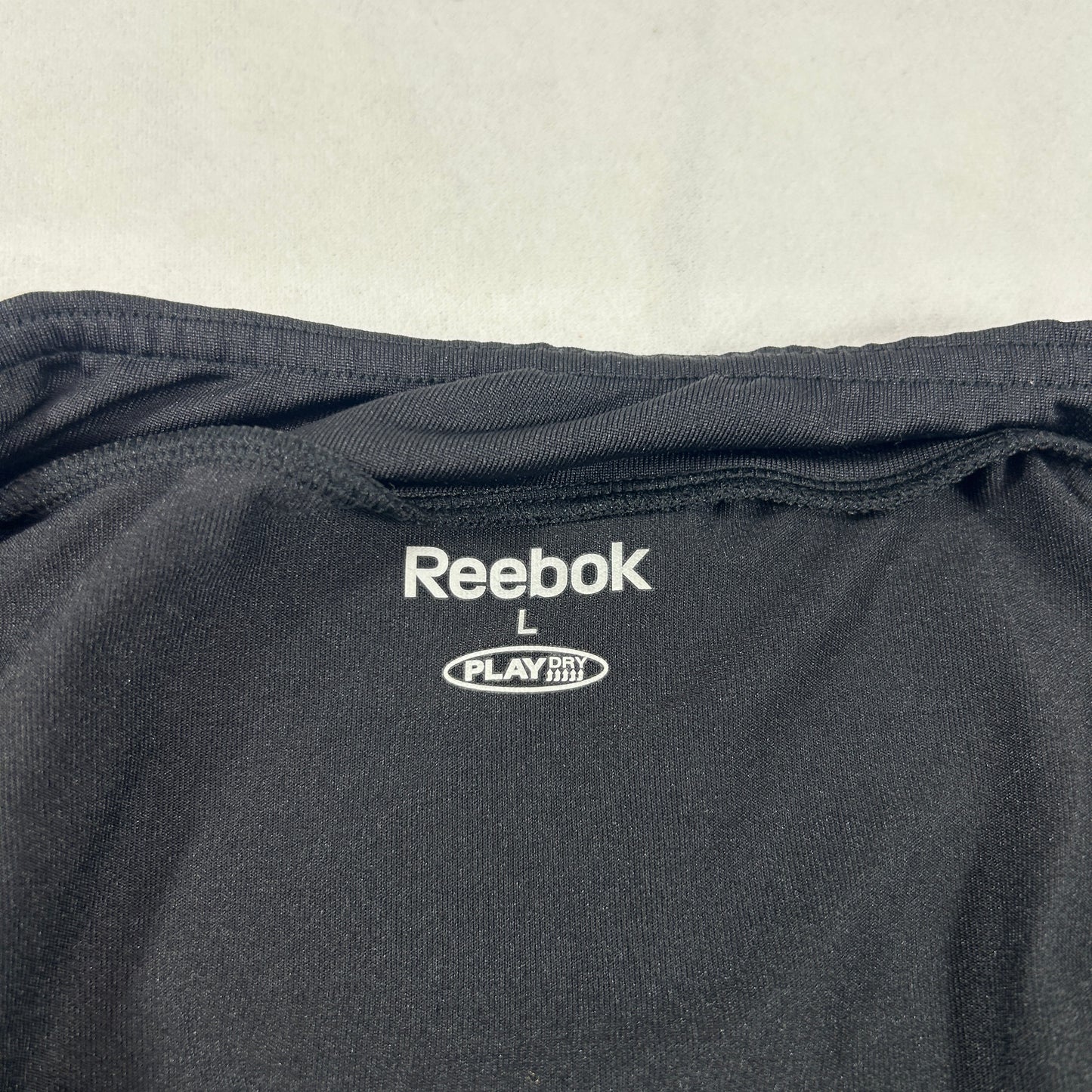 Black Reebok Ruched Mini Skirt - Size L