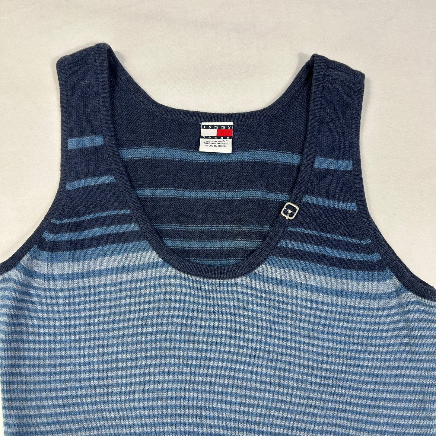 Tommy Jeans Buckle Tank Top - Size S/M