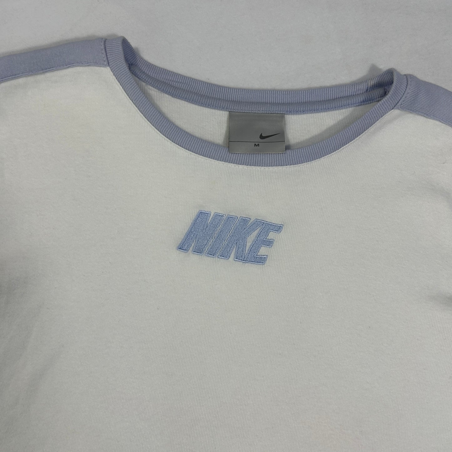 Two Tone Blue Nike Babytee - Size M/L