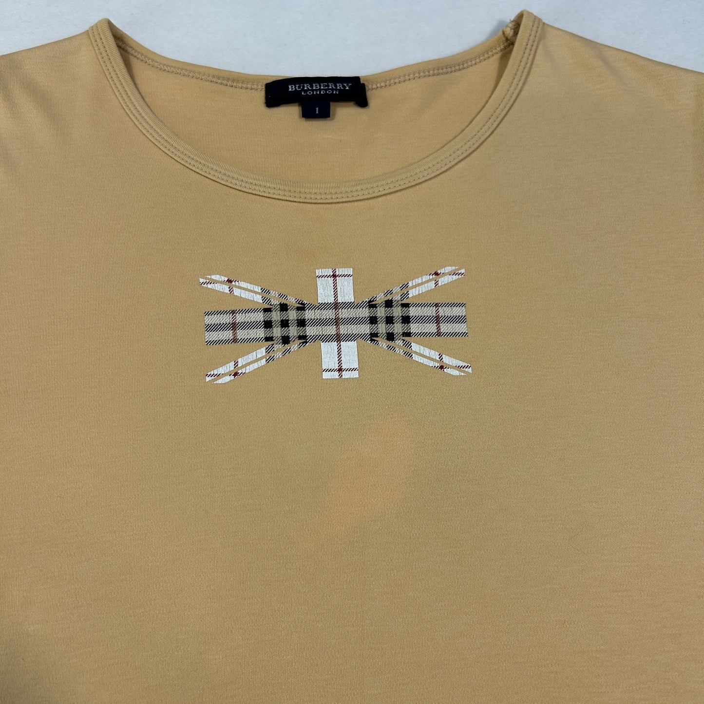 Burberrry Flag Babytee - Size M