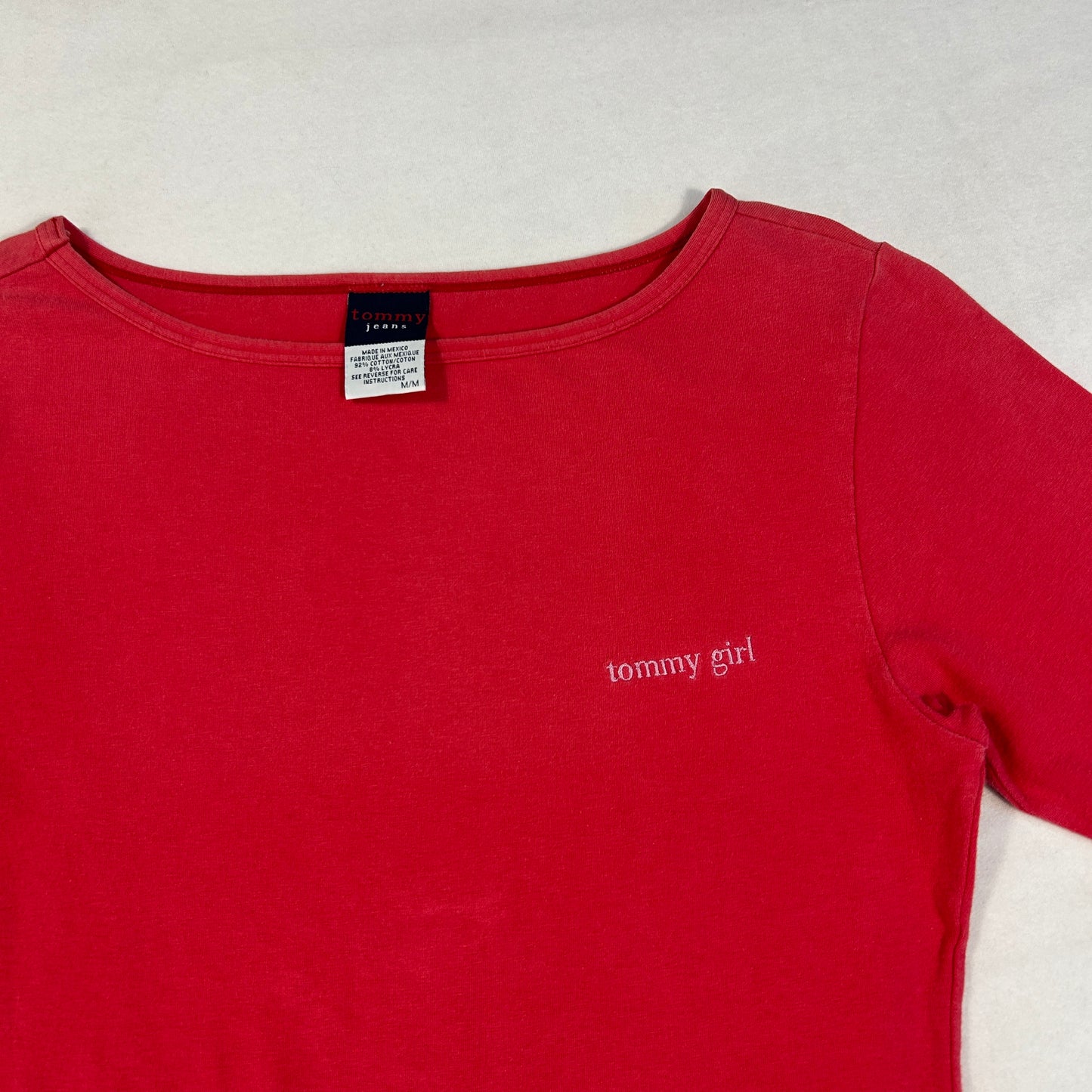 Tommy Girl 3/4 Sleeve top - Size M