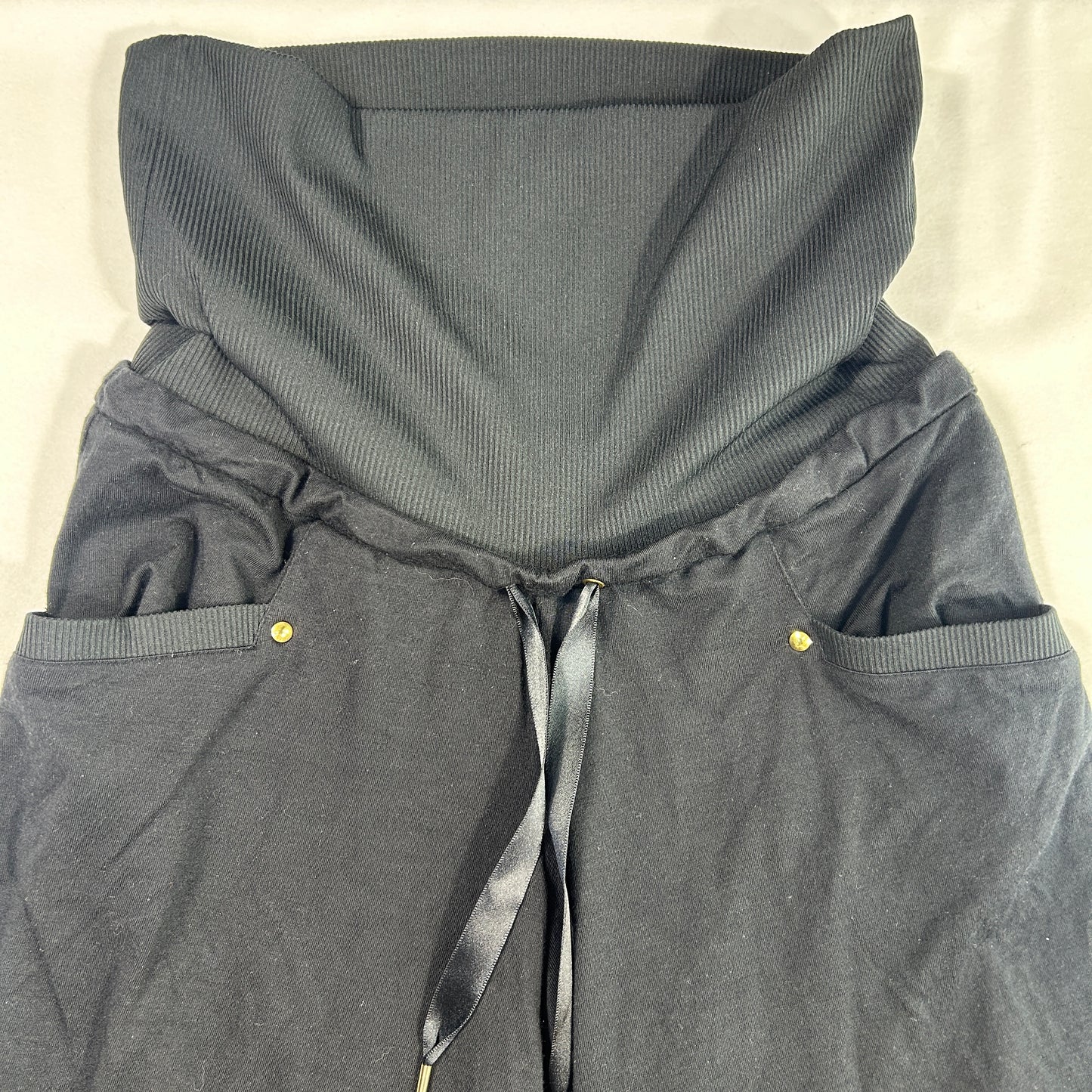 Fold Over Puma Yoga Capri Pants - Size M/L