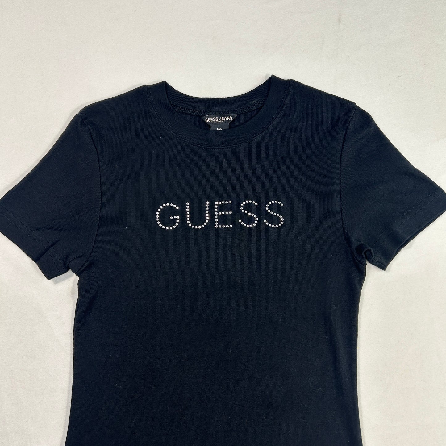 Guess Rhinestone Babytee - Size S