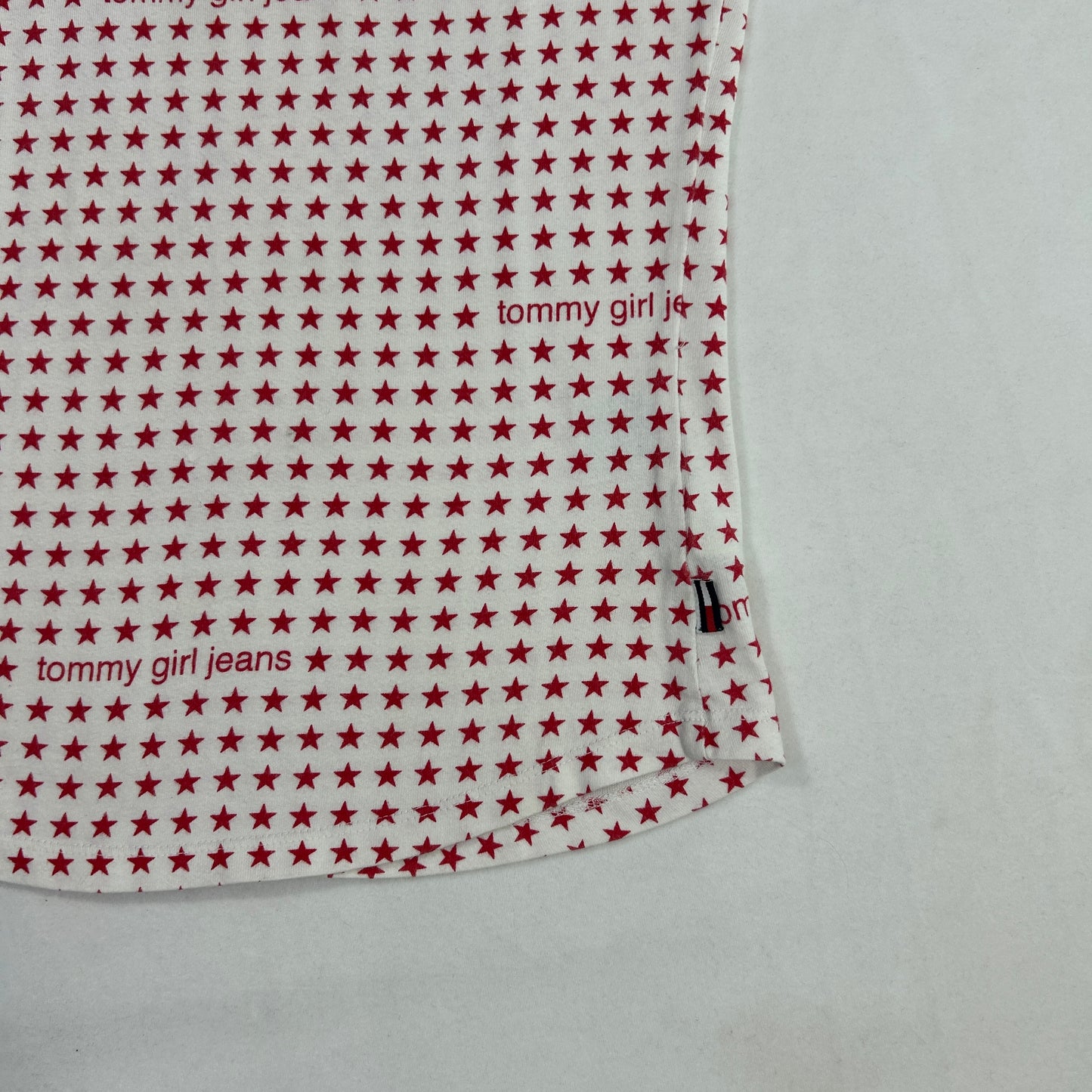 Tommy Girl Jeans Two Tone Star Tank Top - Size XS/S