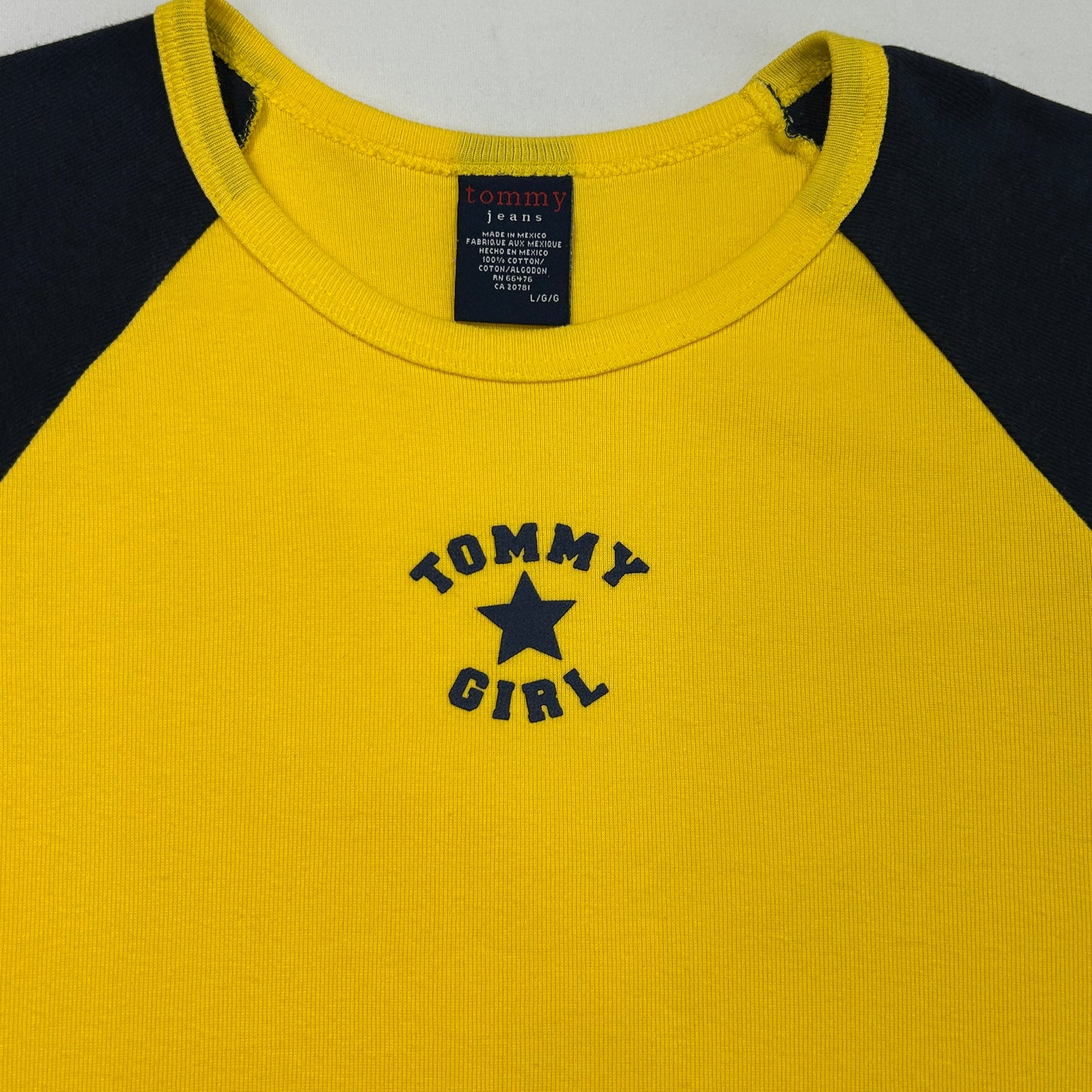 Vintage Two Tone Tommy Jeans Star Baby - Size M/L