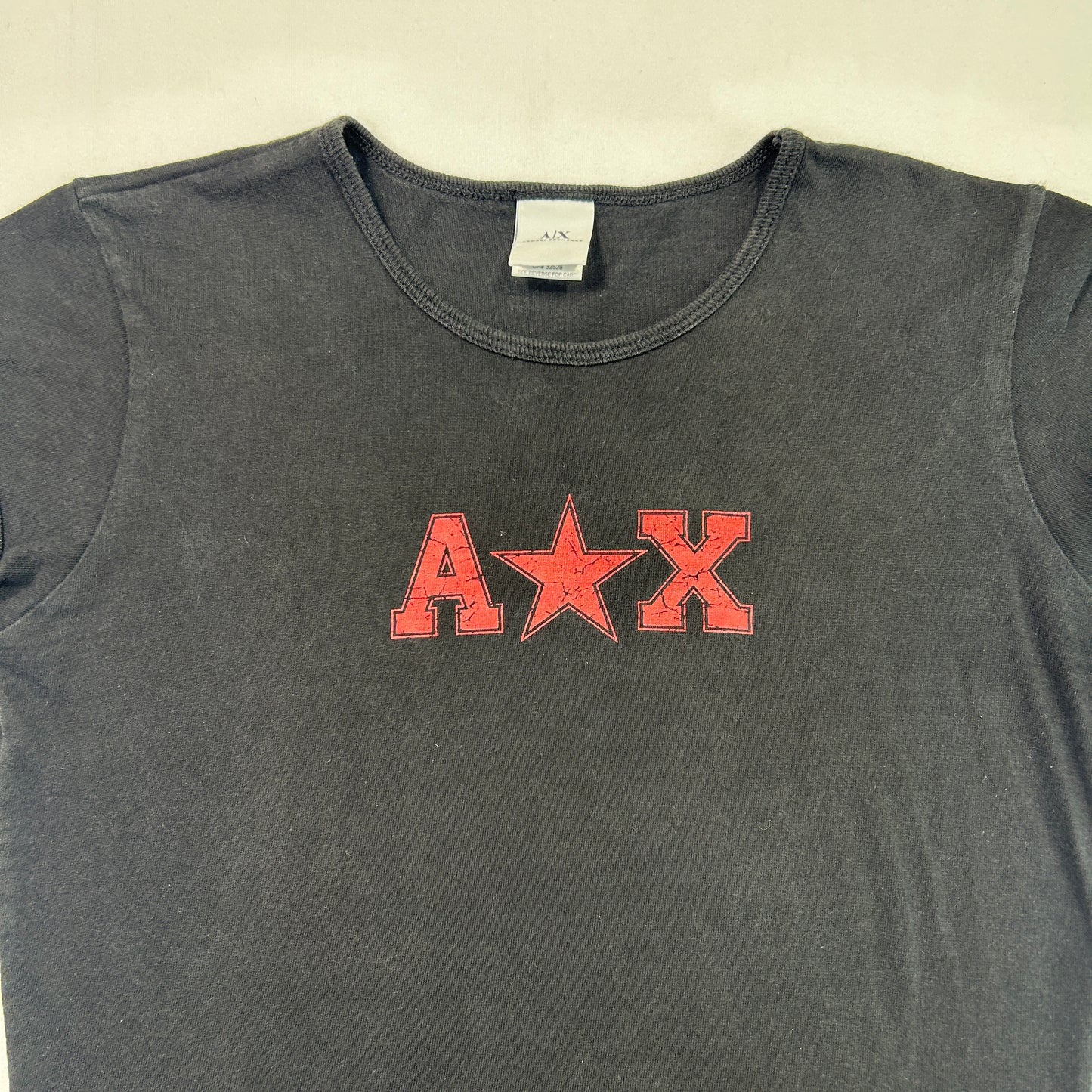 Vintage Armani Exchange Star Baby Tee S/M