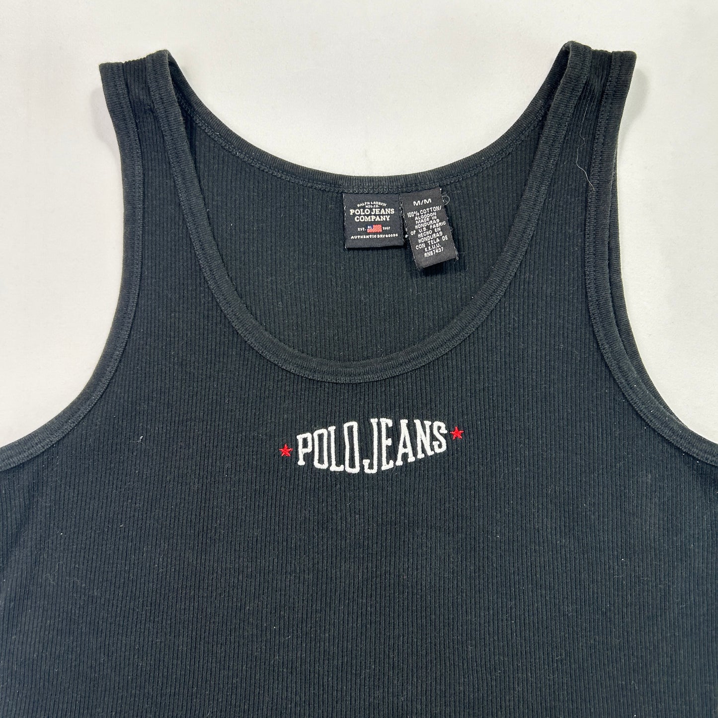 Vintage Polo Jeans Star Tank - Size M/L