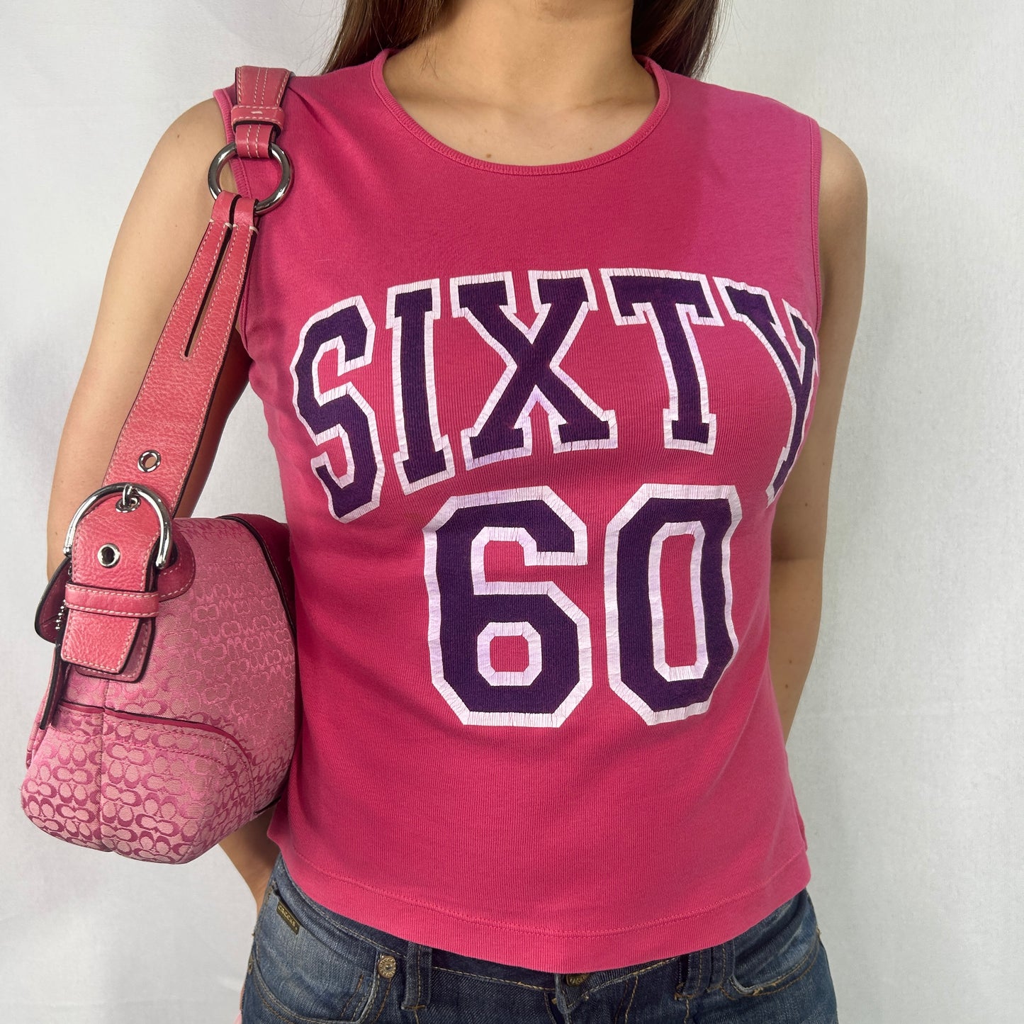 Miss Sixty Varsity Tank Top - Size M/L