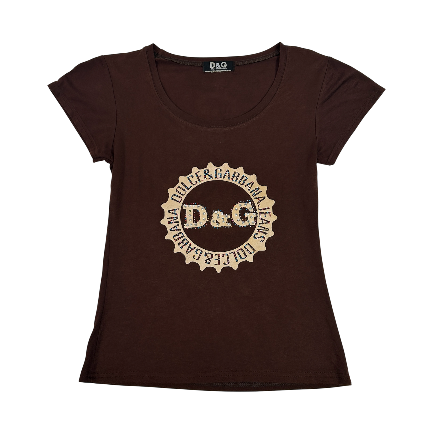 Dolce Gabbana Brown Top - Size M