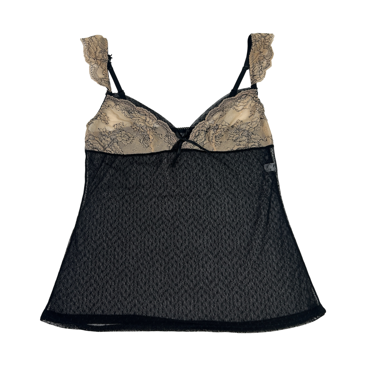 Black Lace Camisole - Size S/M