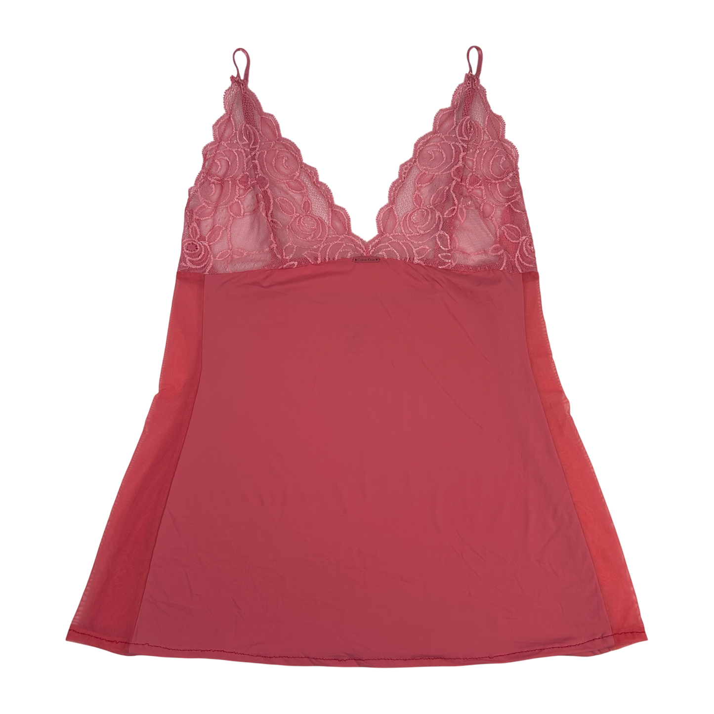 Pink Calvin Klein Lace Camisole - Size M
