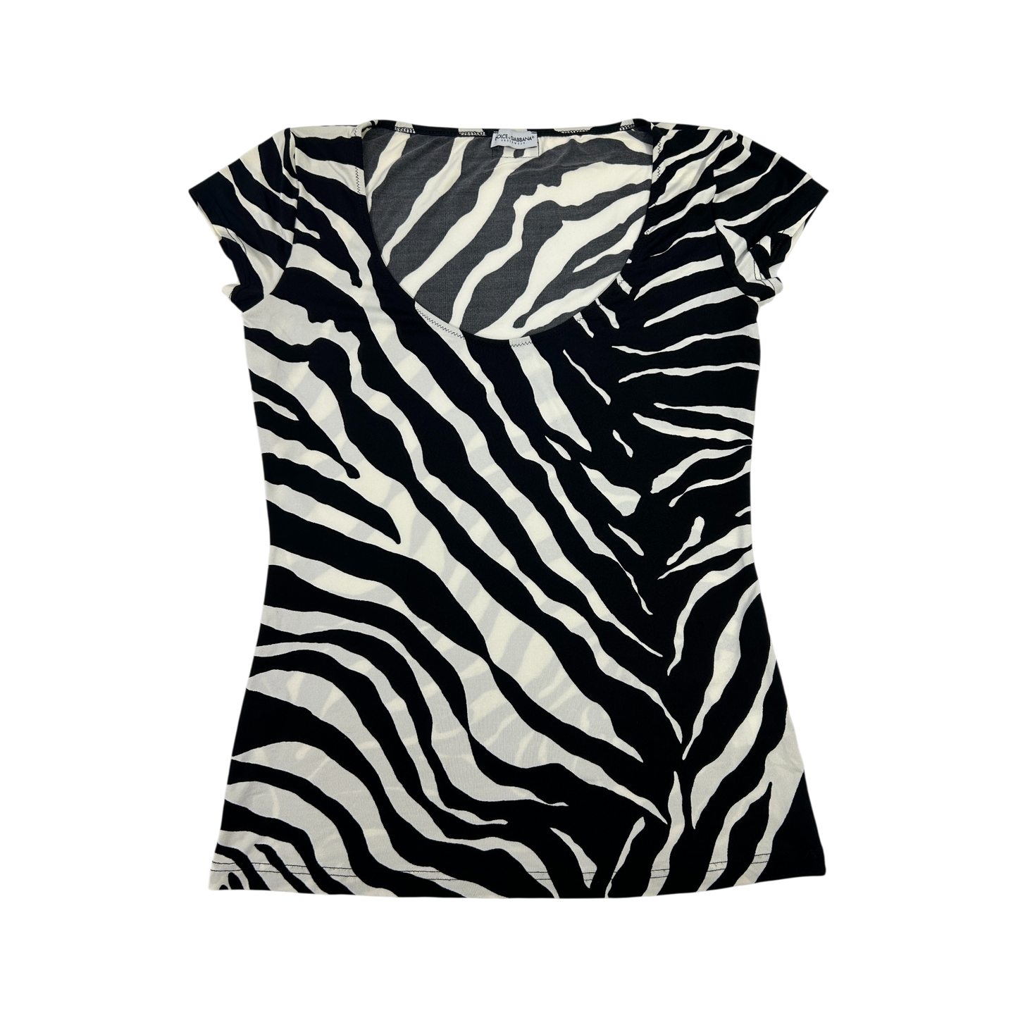 Dolce & Gabbana Zebra Top - Size S/M