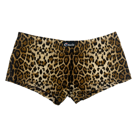 Animal Print Micro Shorts - Size S/M
