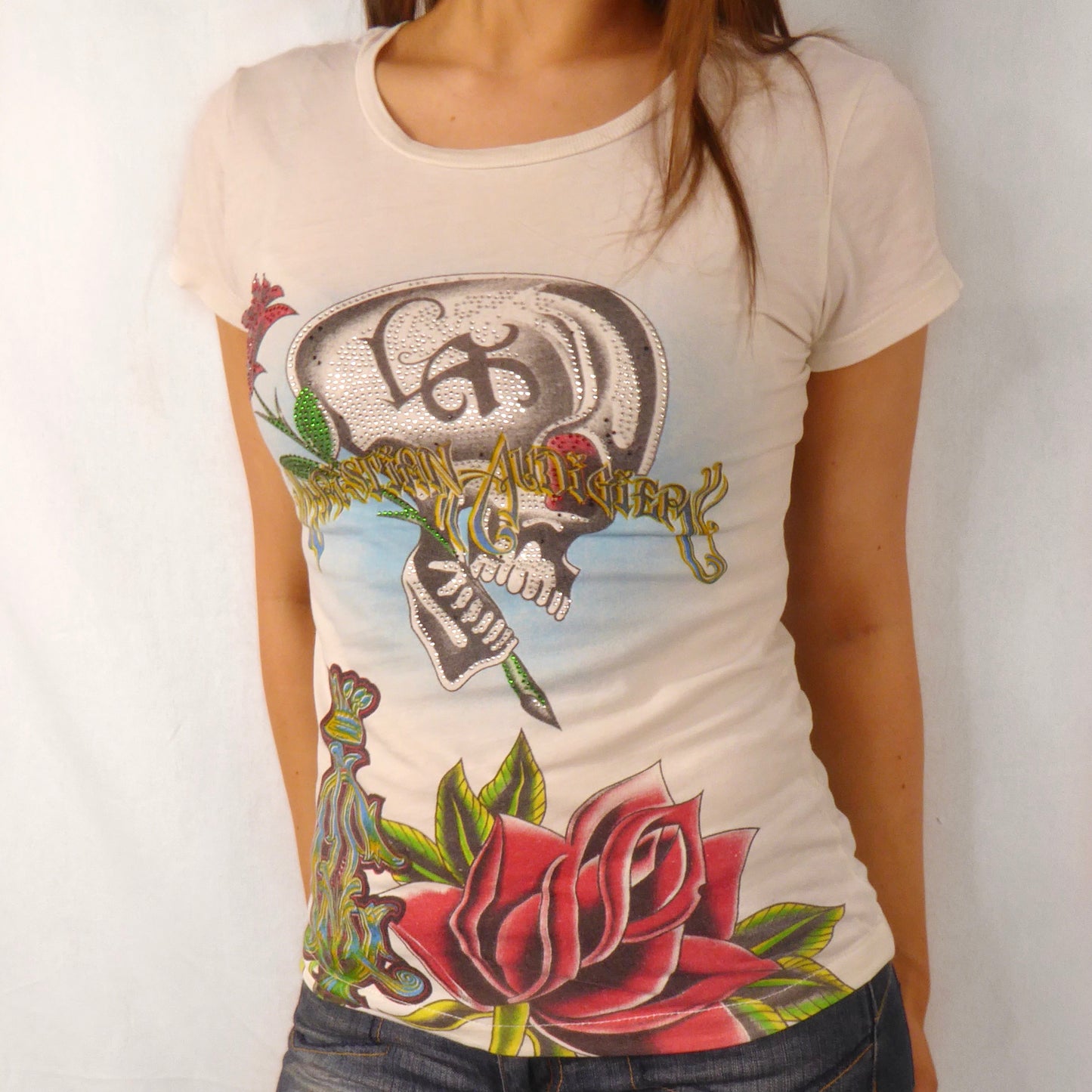 Vintage Christian Audigier Top - Size S