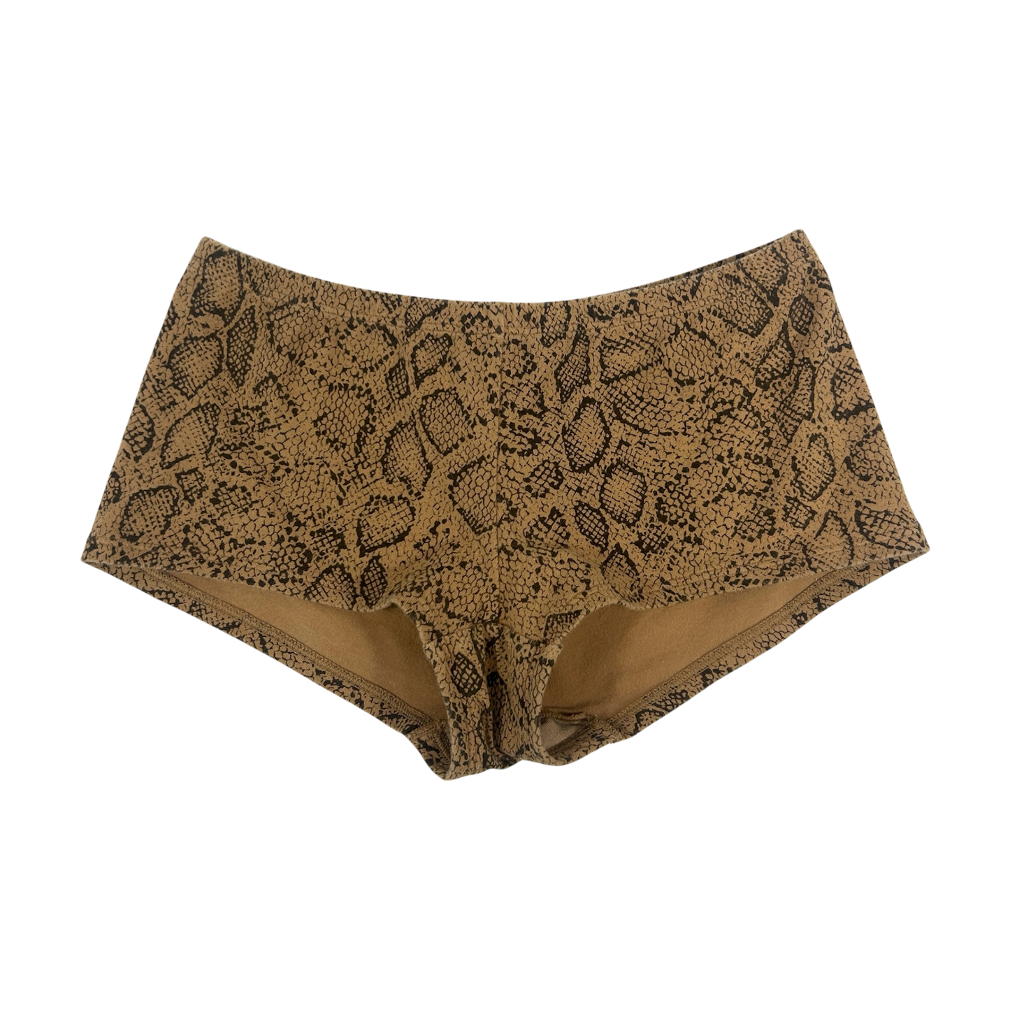 Snake Skin Micro Shorts - Size XS/S/M