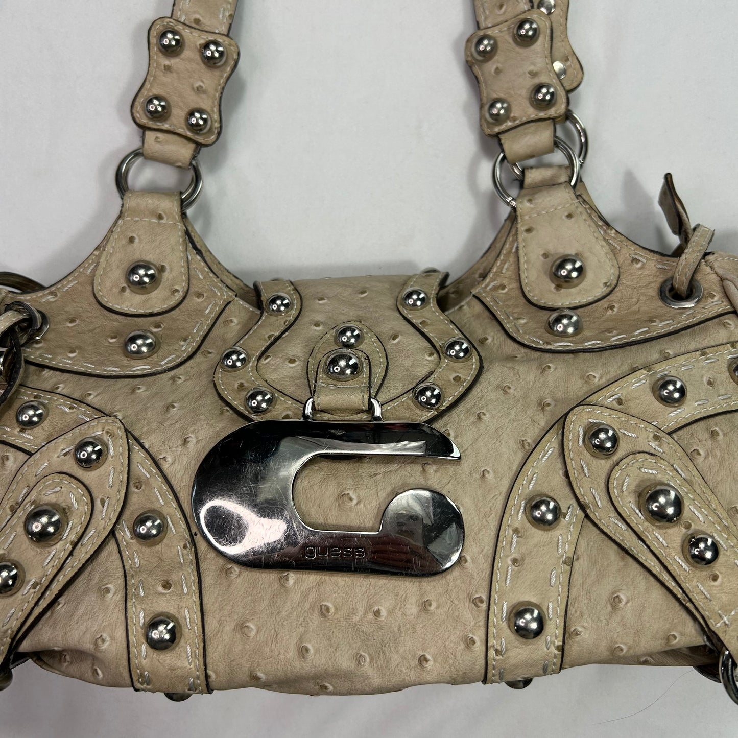 Vintage 2001 Guess Studded Shoulder Bag
