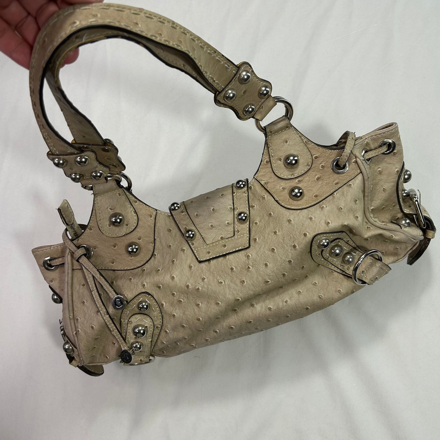 Vintage 2001 Guess Studded Shoulder Bag