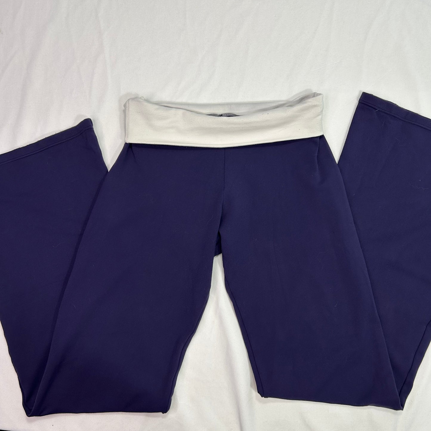 Vintage Mikano Fold Over Flared Yoga Pants - Size S/M