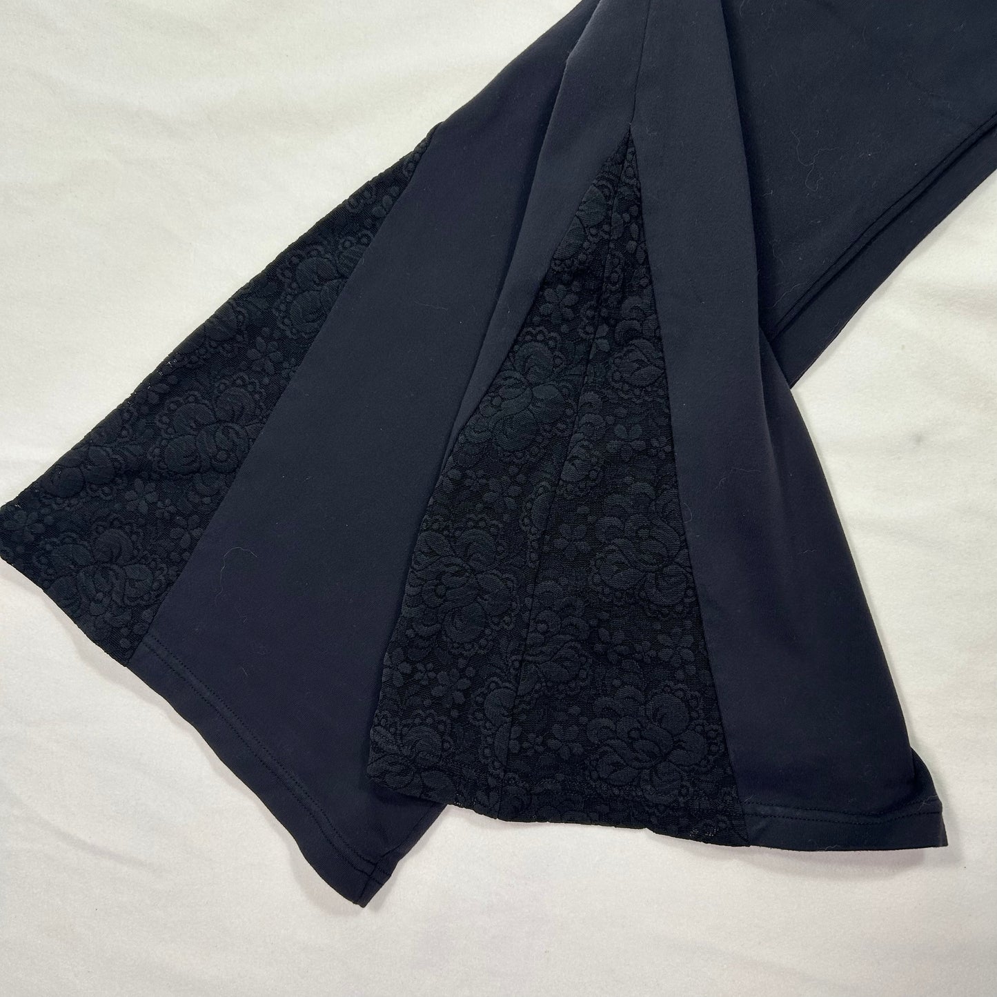 Vintage Mikano Lace Flared Pants - Size XS/S/M