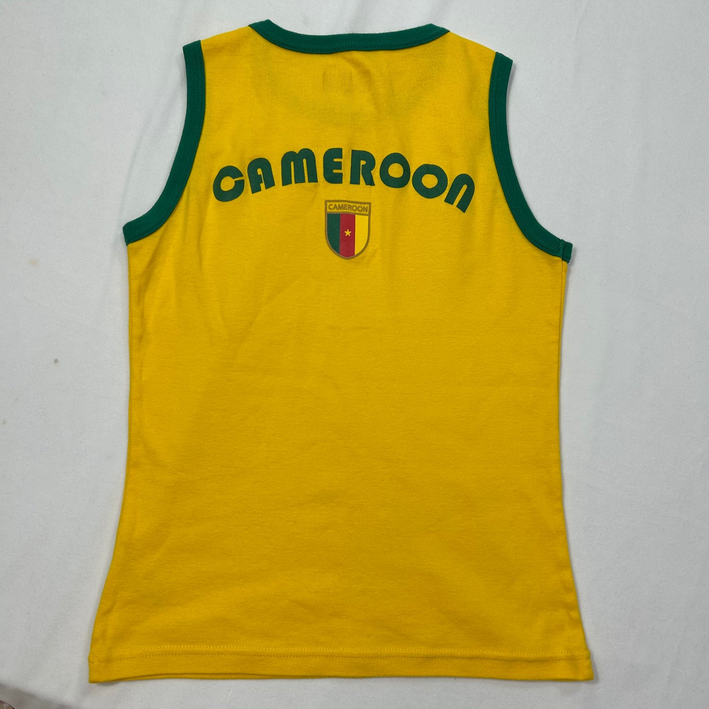 Vintage Yellow Puma Tank Top - Size XS/S