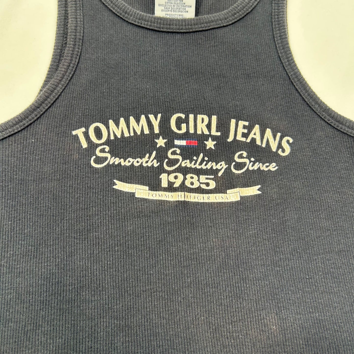 Vintage Tommy Girl Jeans Tank Top - Size XS
