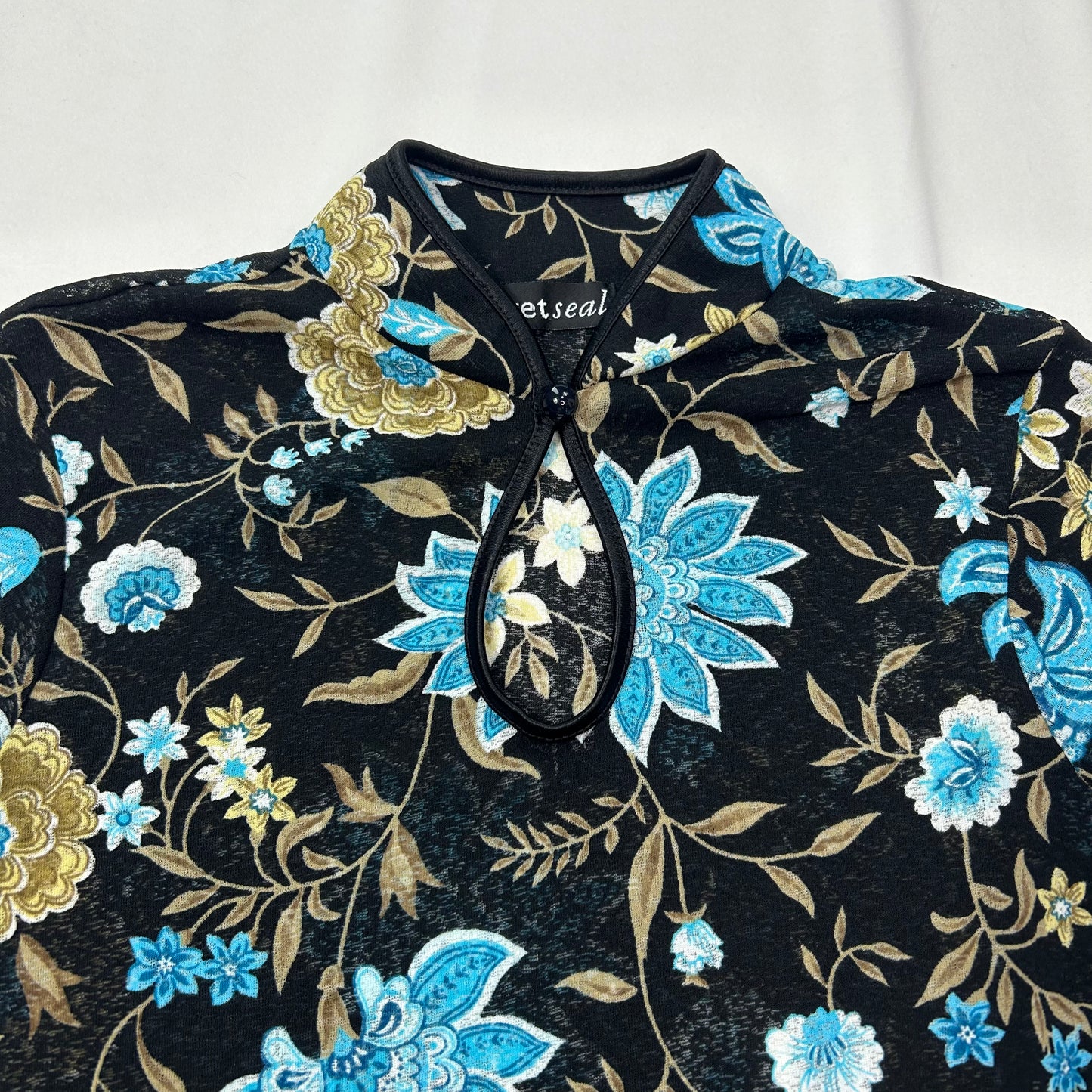 Vintage Wet Seal Floral Top - Size S/M