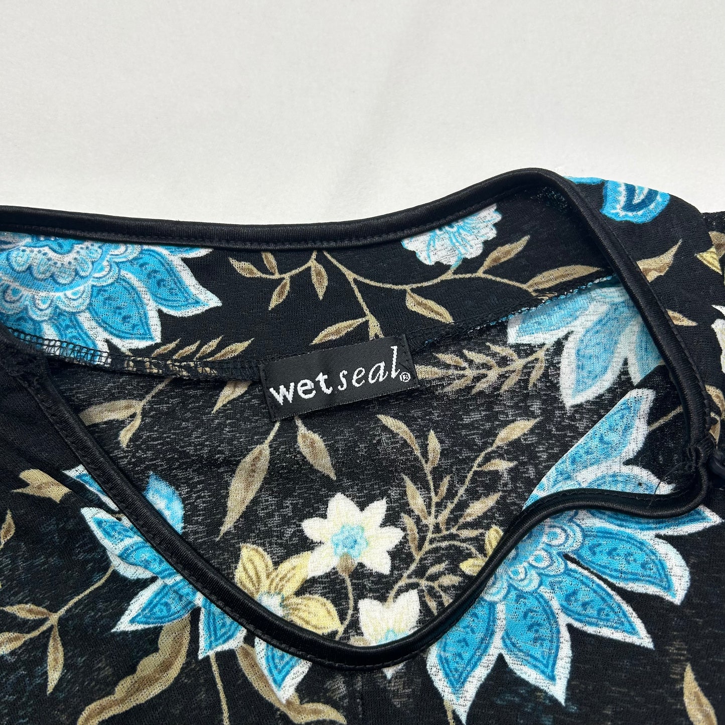Vintage Wet Seal Floral Top - Size S/M