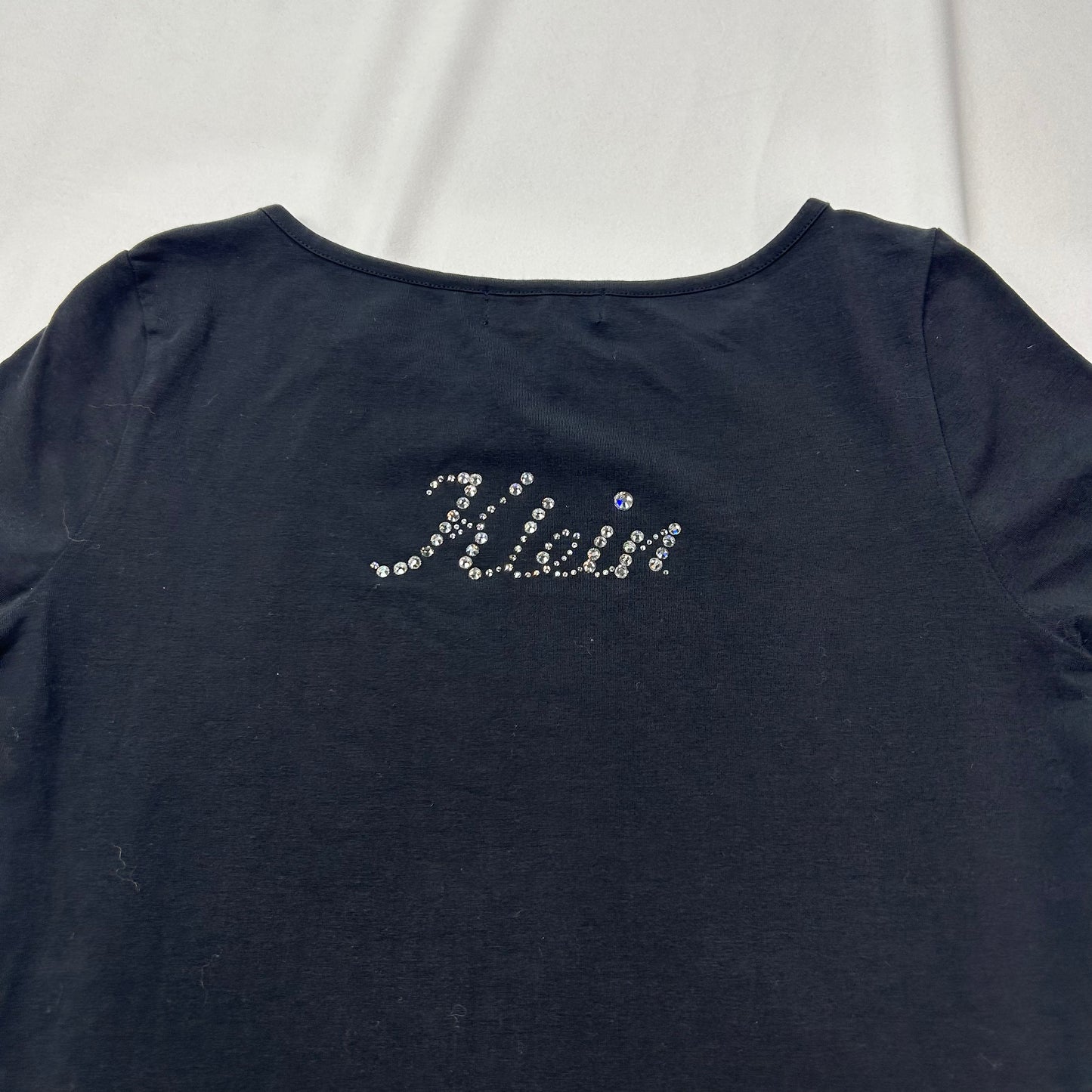 Vintage Rhinestone Calvin Klein Babytee - Size M/L