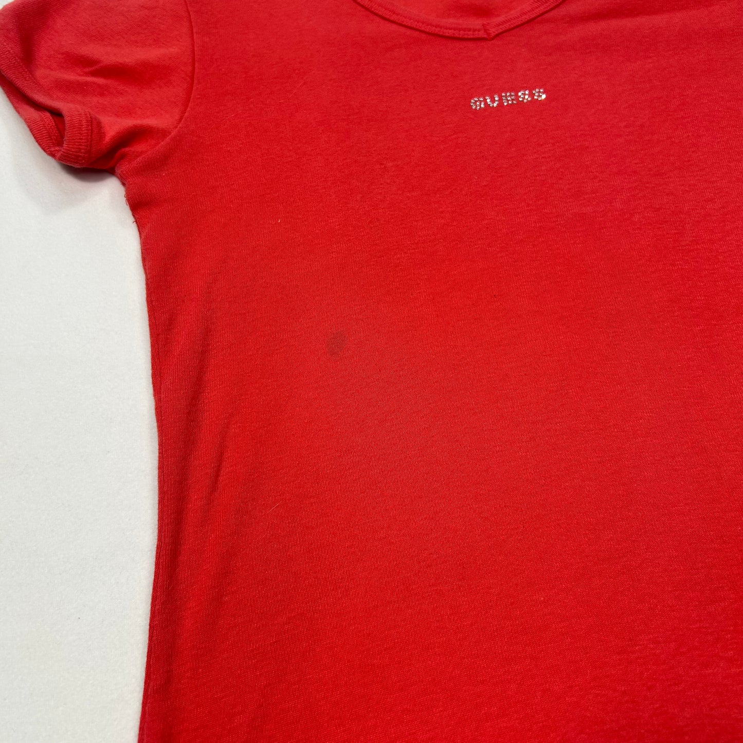 Vintage Rhinestone Guess Babytee - Size XS
