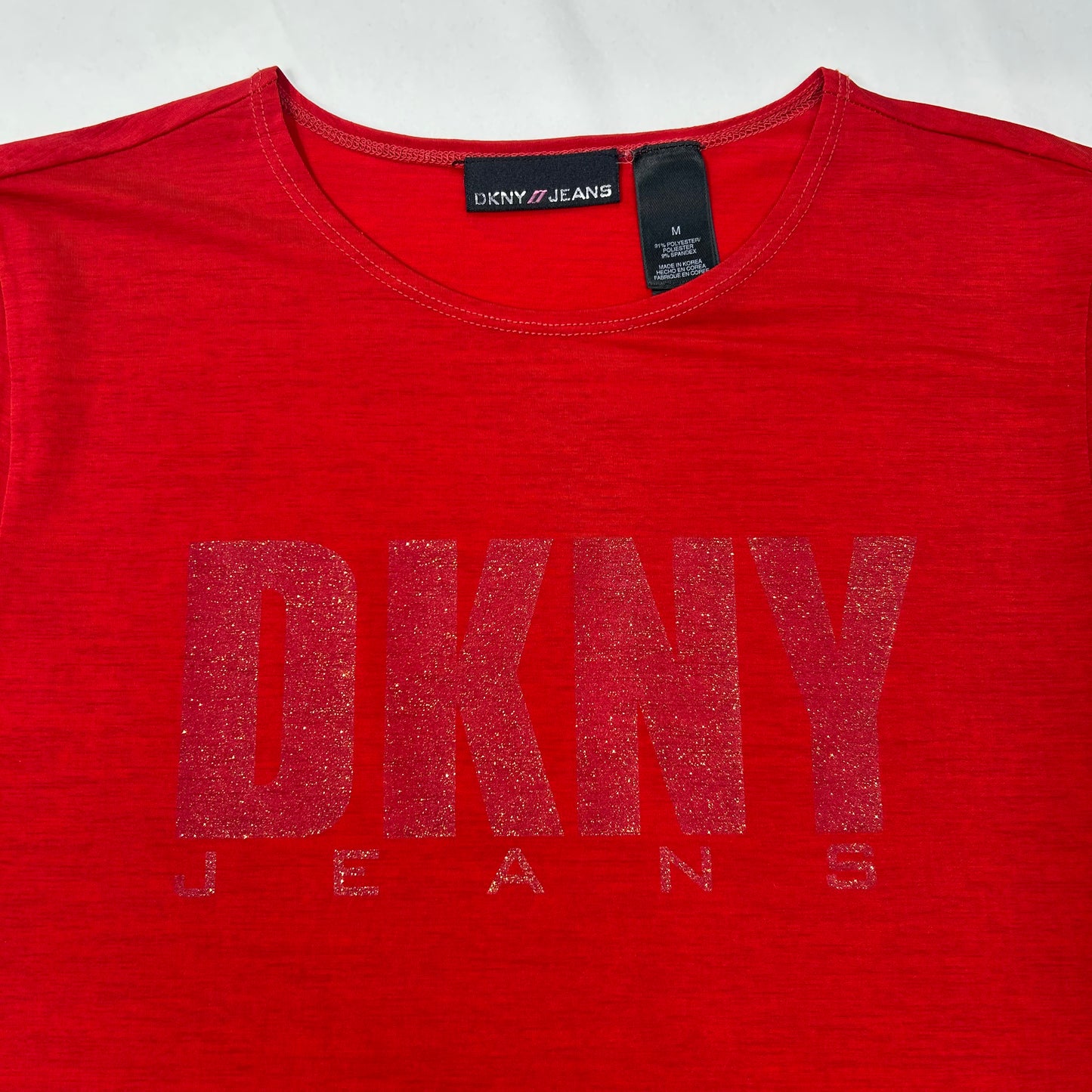 Vintage Glitter DKNY Babytee - Size M