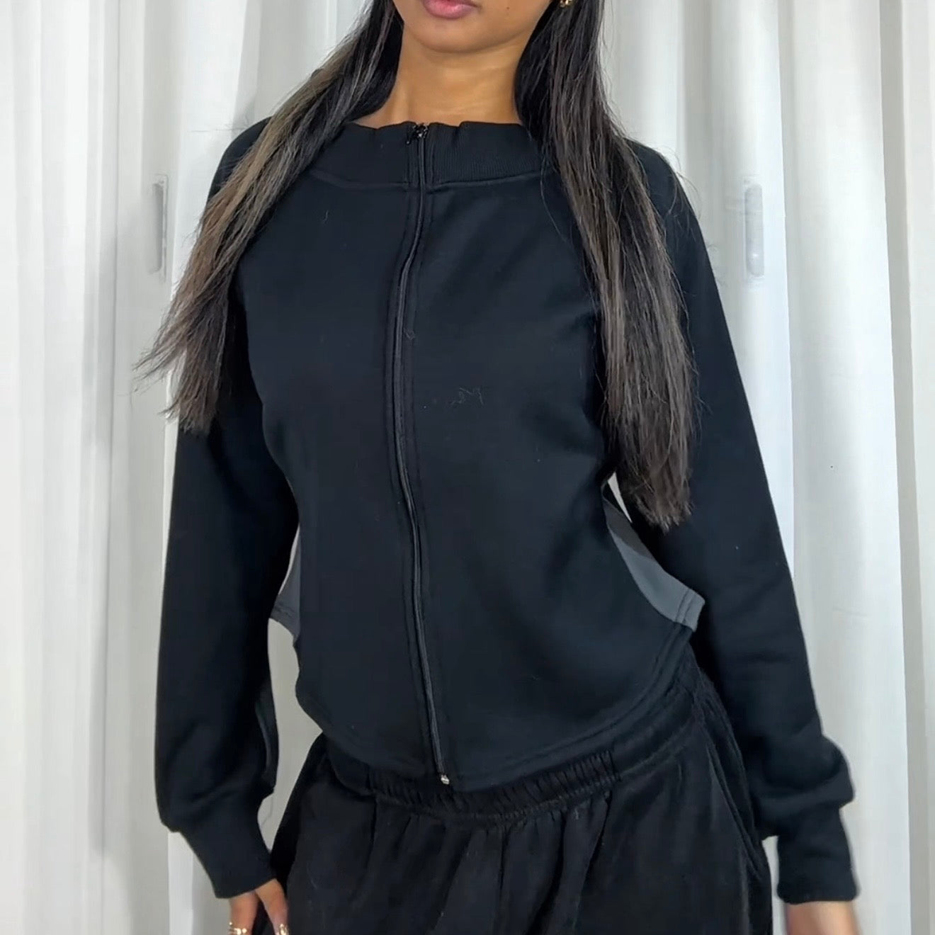 Vintage Deadstock Playboy Cropped Zip Up Jacket - Size S