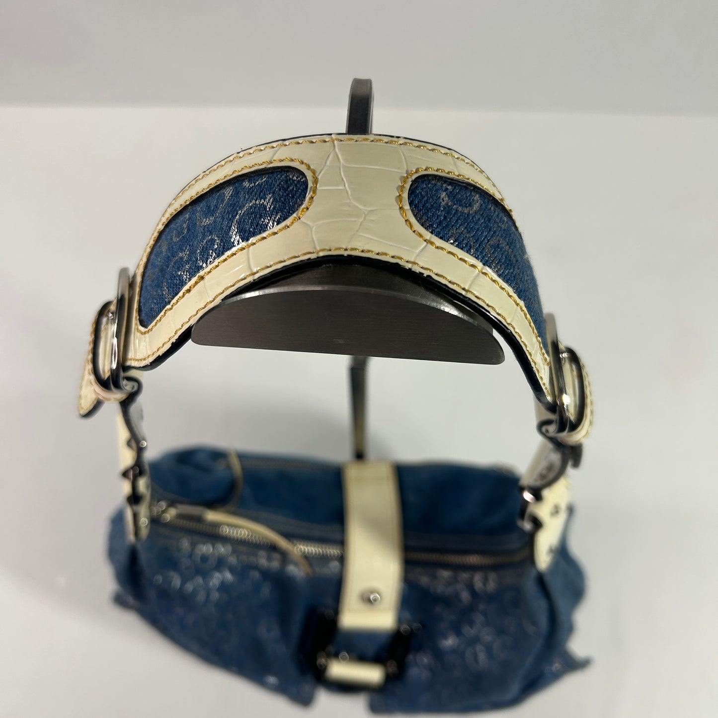 Vintage Guess Denim Slouchy Shoulder Bag
