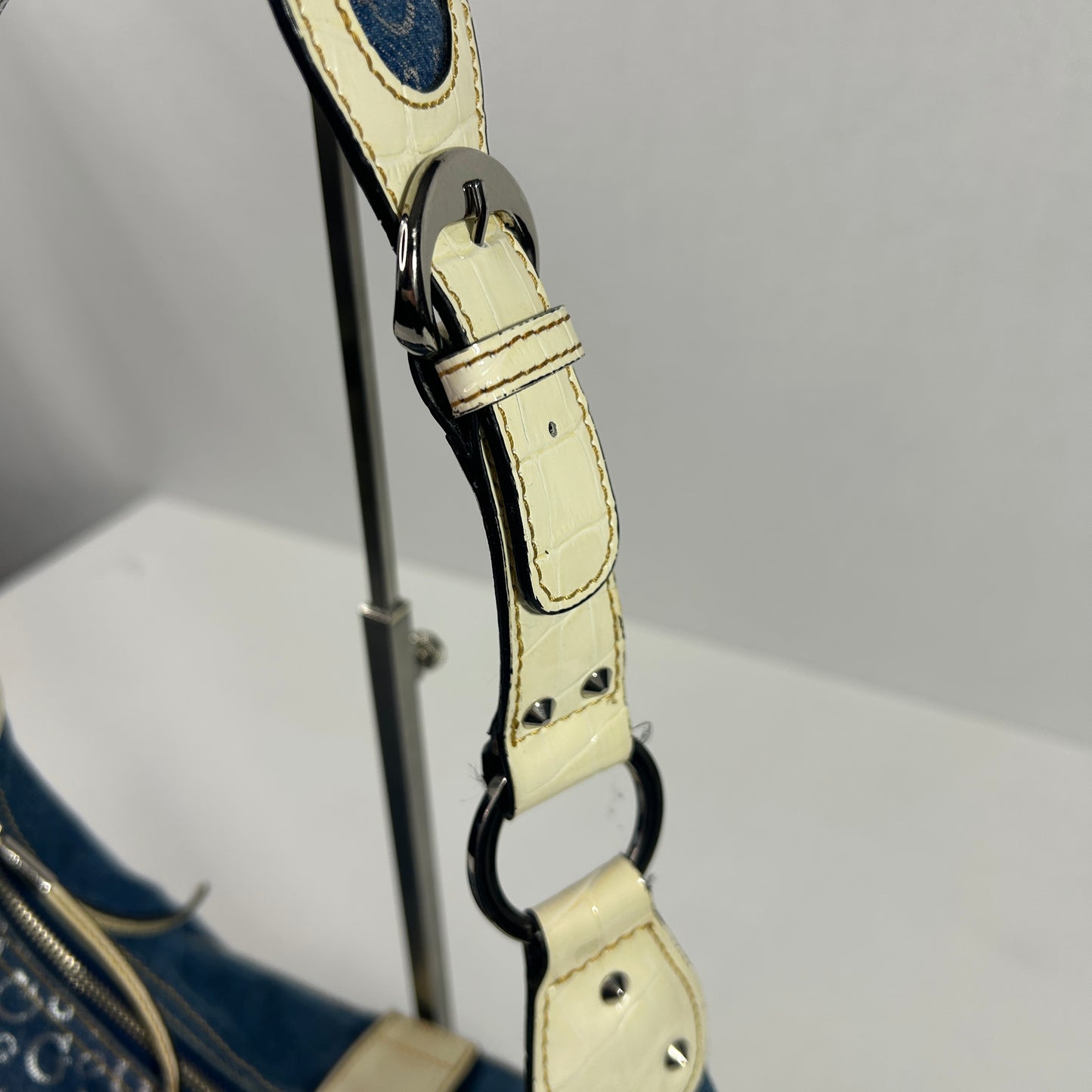 Vintage Guess Denim Slouchy Shoulder Bag