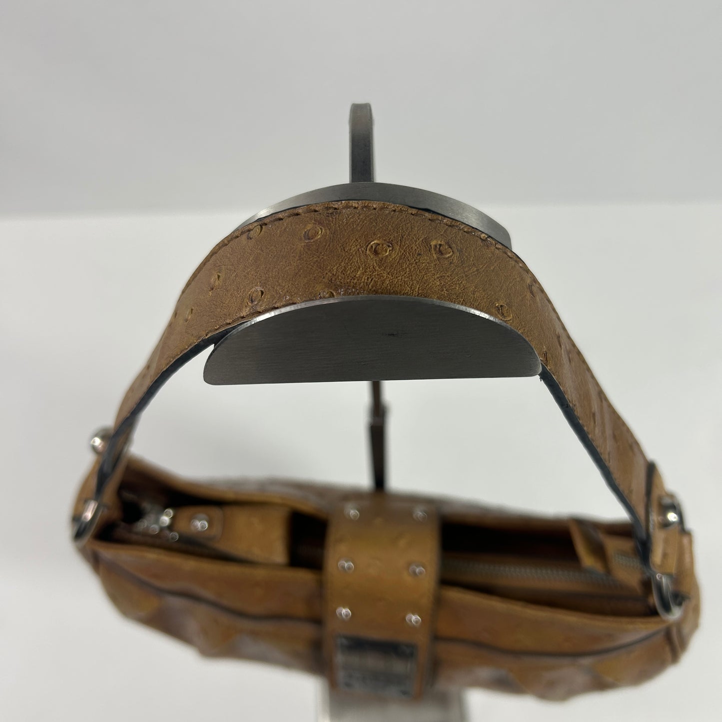 Vintage Brown Guess Baguette Shoulder Bag