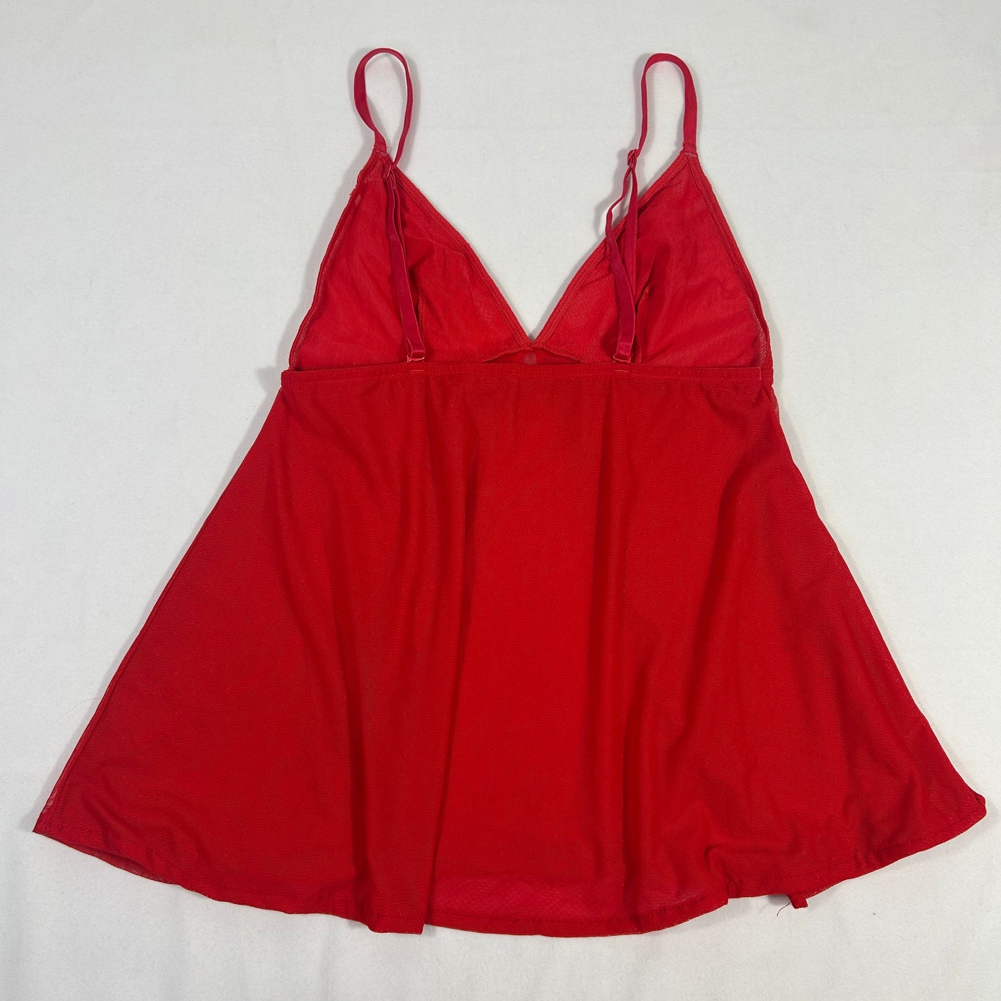 Red Lace Camisole - Size S
