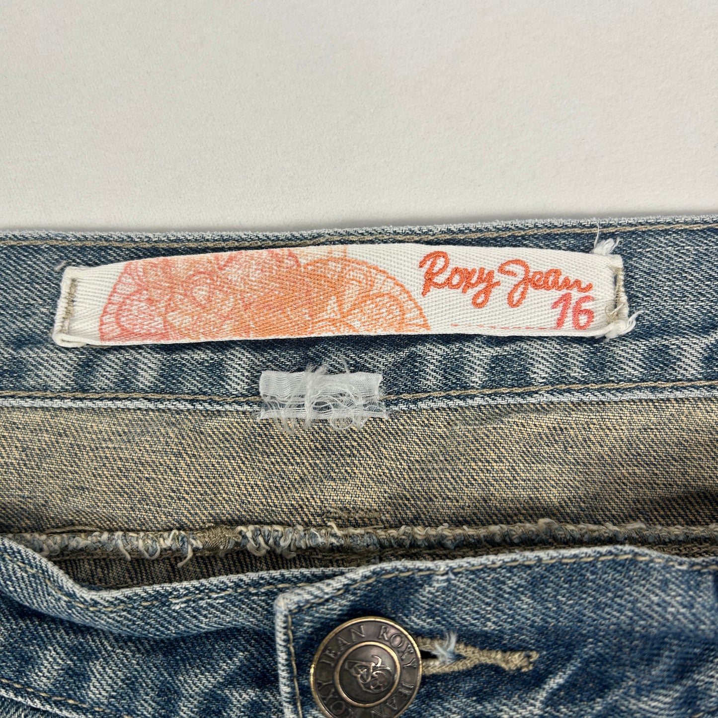 Vintage Roxy Low Rise Jeans - Size XL