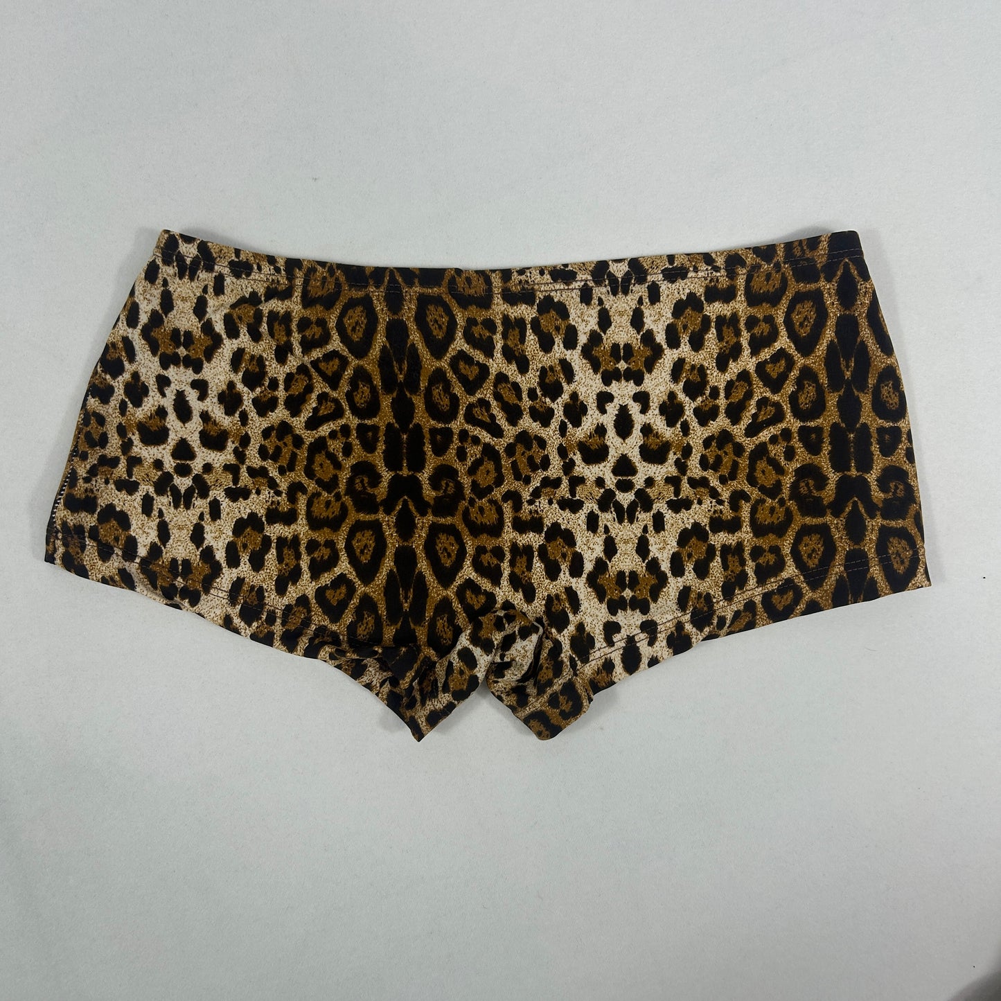 Animal Print Micro Shorts - Size S/M