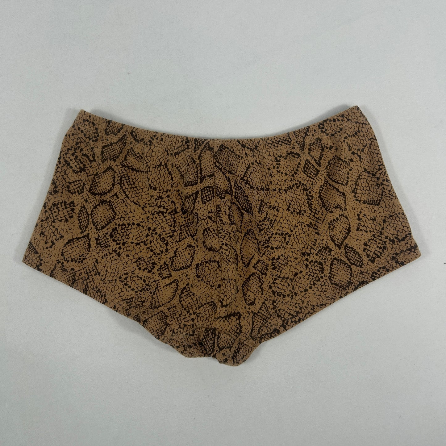 Snake Skin Micro Shorts - Size XS/S/M