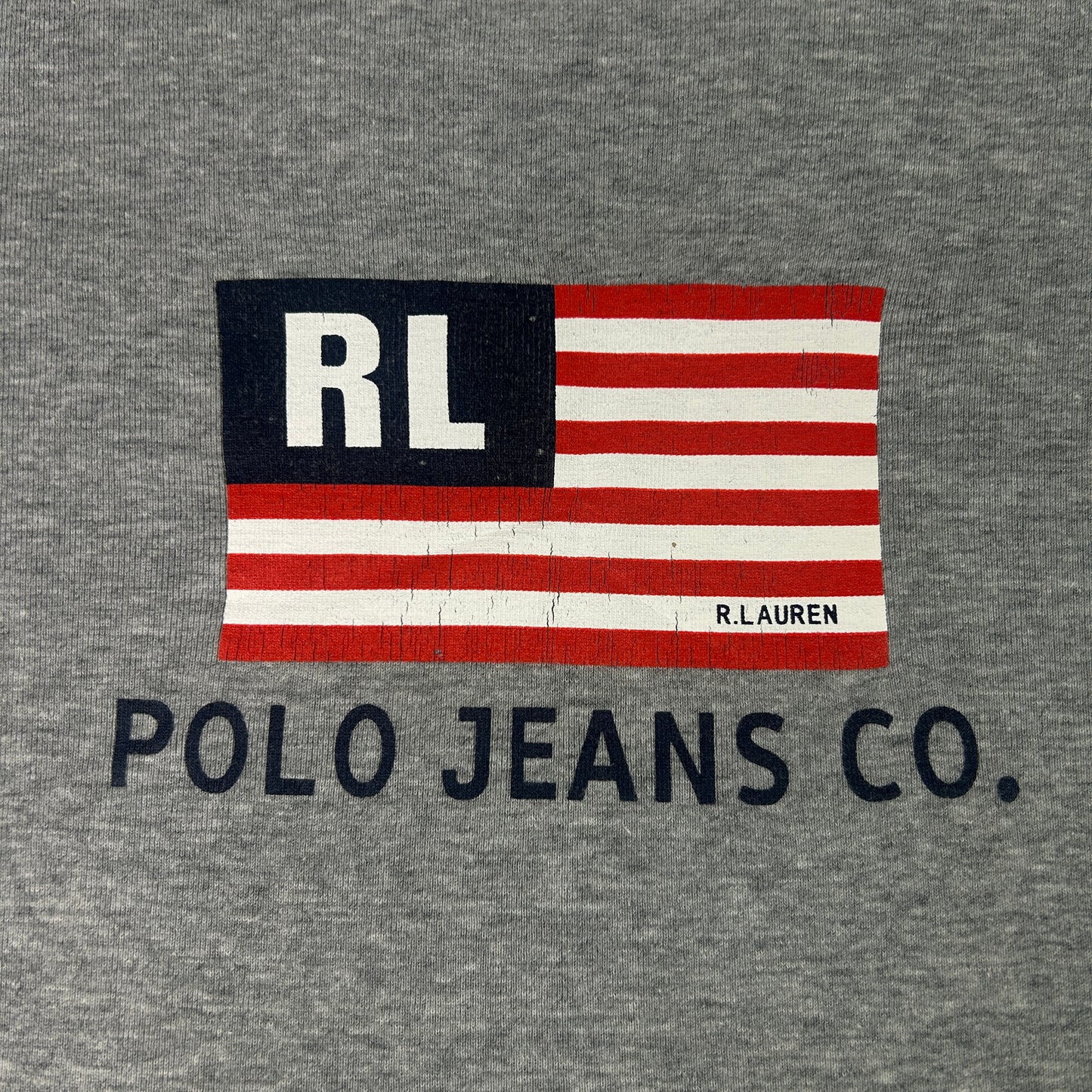 Vintage Grey Polo Babytee - Size XS/S