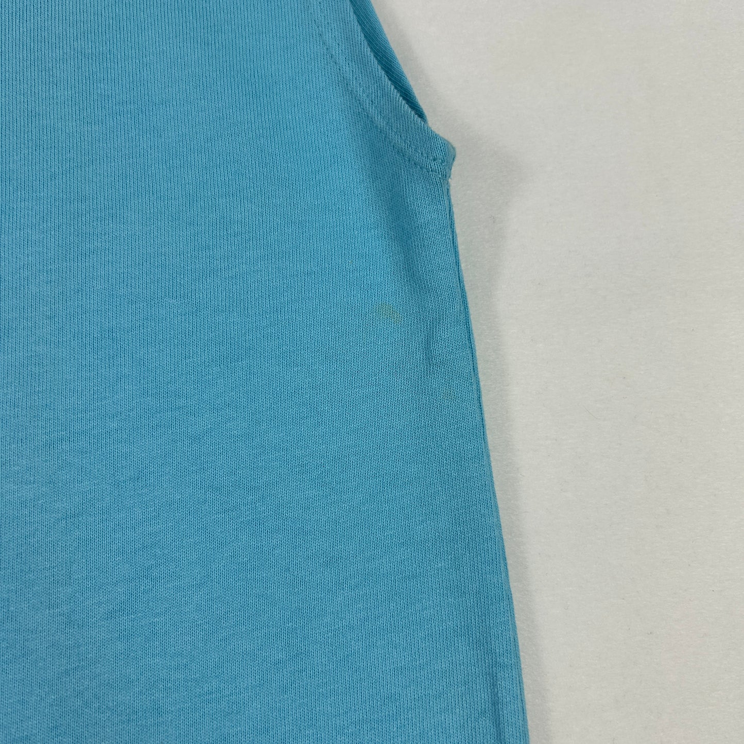 Blue Boat Neck Adidas Tank Top - Size S